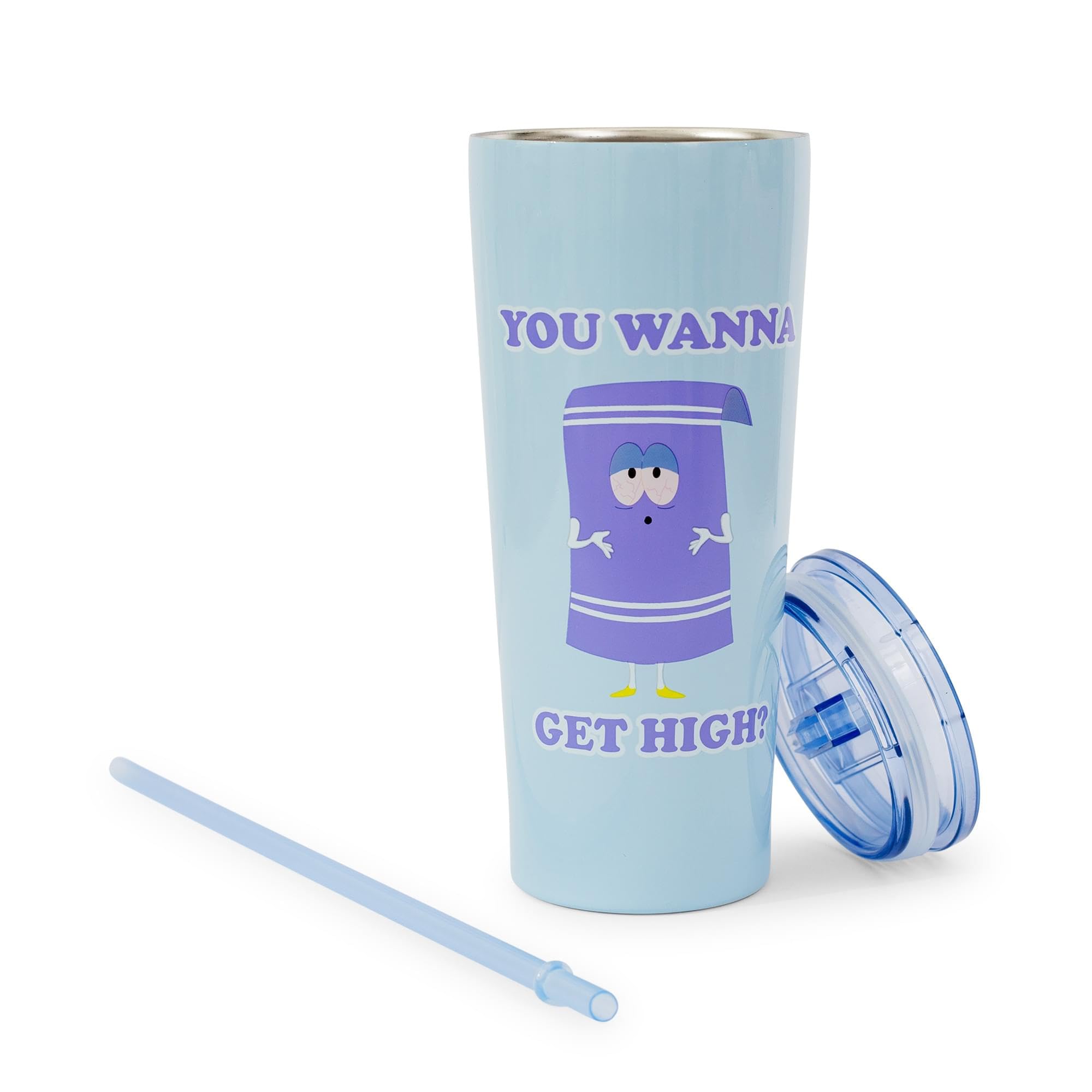 Foto 4 pulgar | Vaso De Viaje Silver Buffalo South Park Towelie 650 Ml - Venta Internacional.