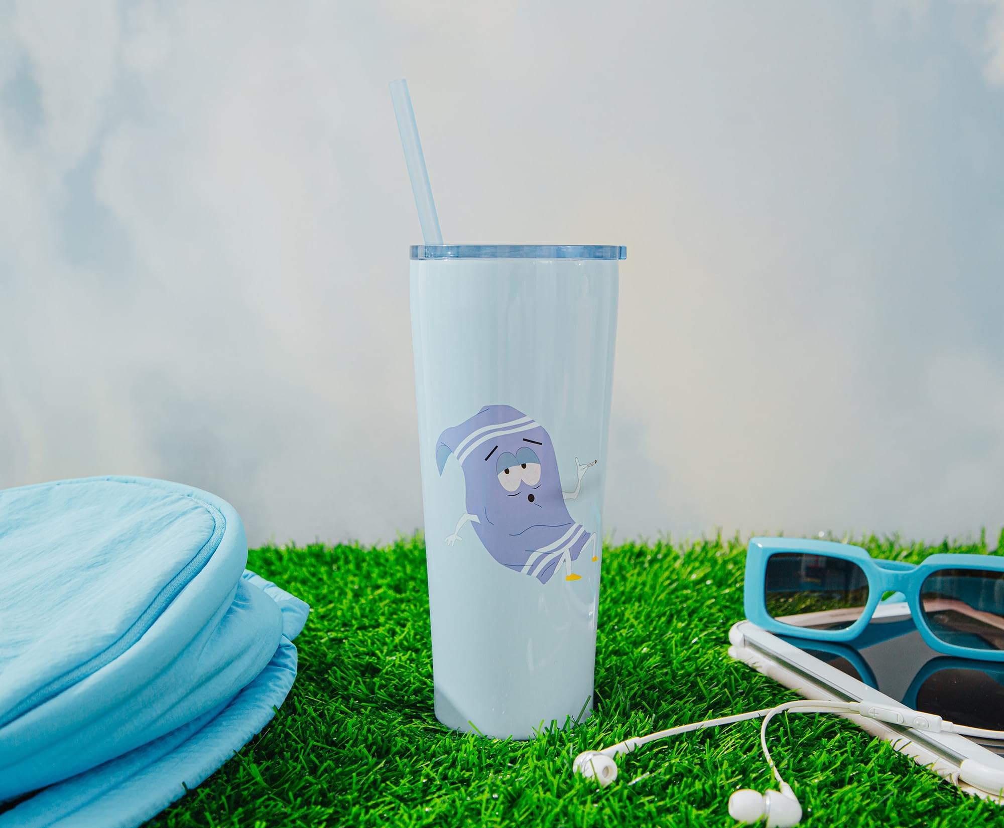 Foto 6 pulgar | Vaso De Viaje Silver Buffalo South Park Towelie 650 Ml - Venta Internacional.