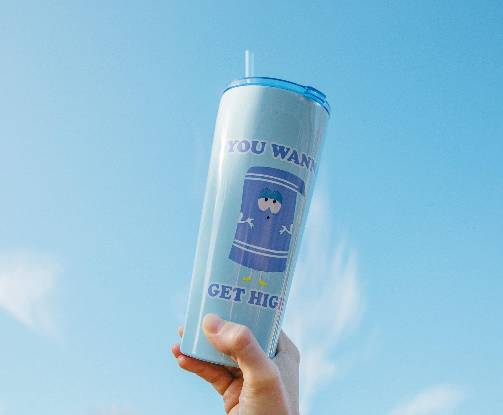 Foto 6 | Vaso De Viaje Silver Buffalo South Park Towelie 650 Ml - Venta Internacional.
