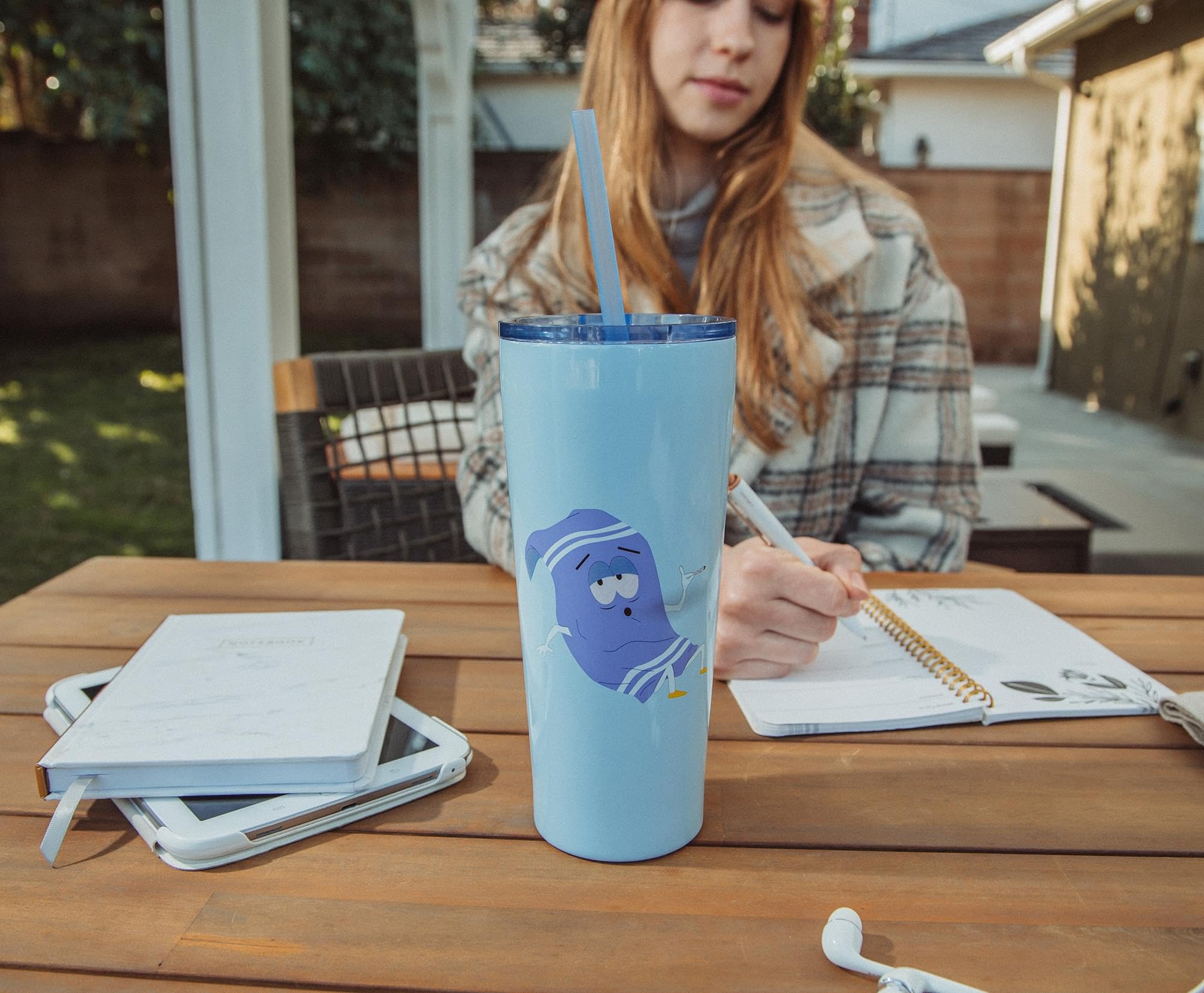 Foto 8 pulgar | Vaso De Viaje Silver Buffalo South Park Towelie 650 Ml - Venta Internacional.