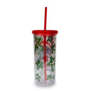 Foto 2 | Vaso con Popote Disney Lilo & Stitch 600 ml - Venta Internacional