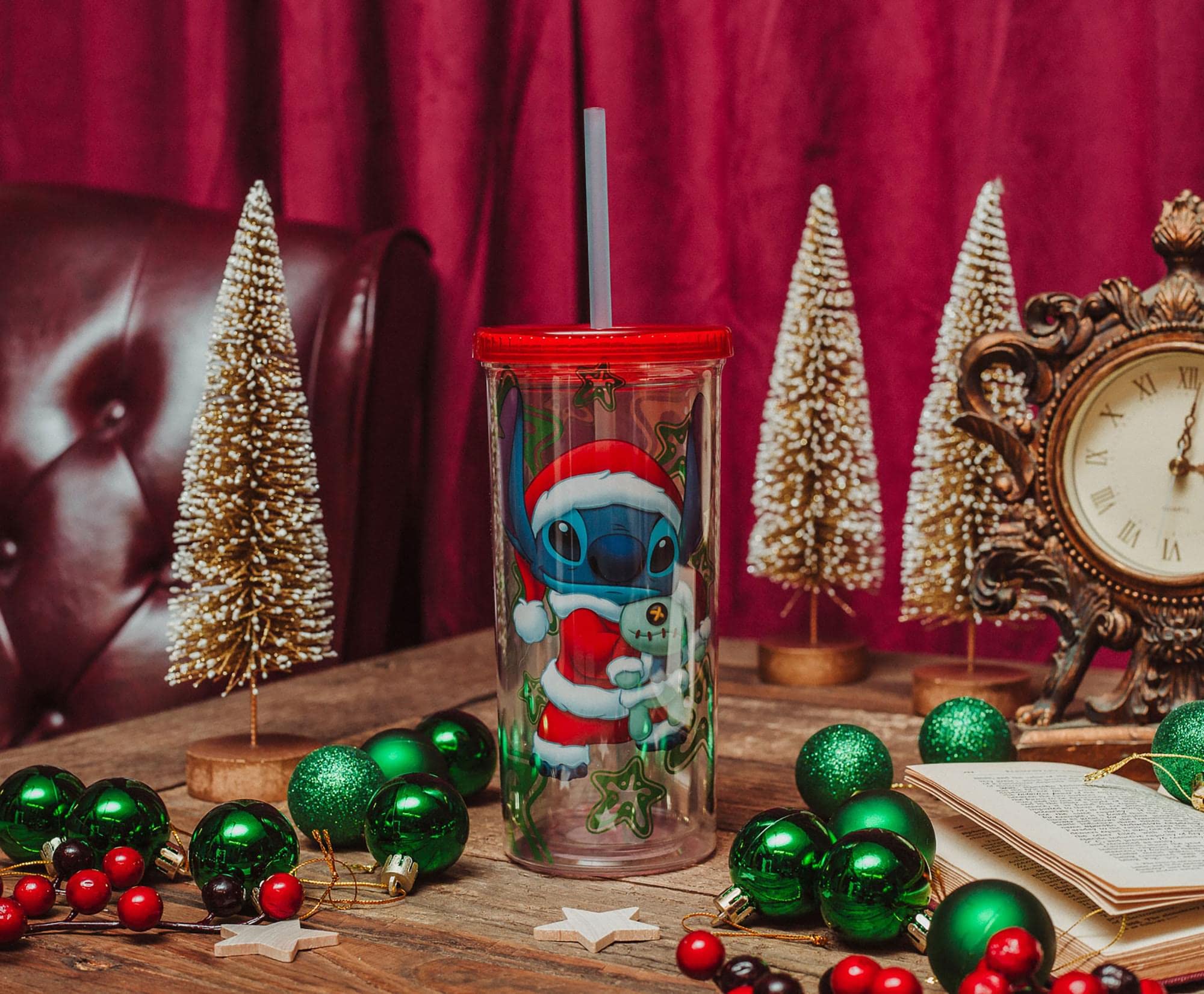 Foto 5 pulgar | Vaso con Popote  Disney Lilo & Stitch 600 ml - Venta Internacional