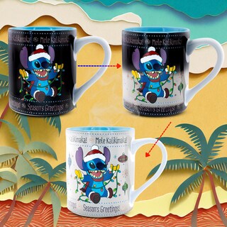 Foto 4 | Taza Lilo & Stitch Heat-reveal 414 ml - Venta Internacional