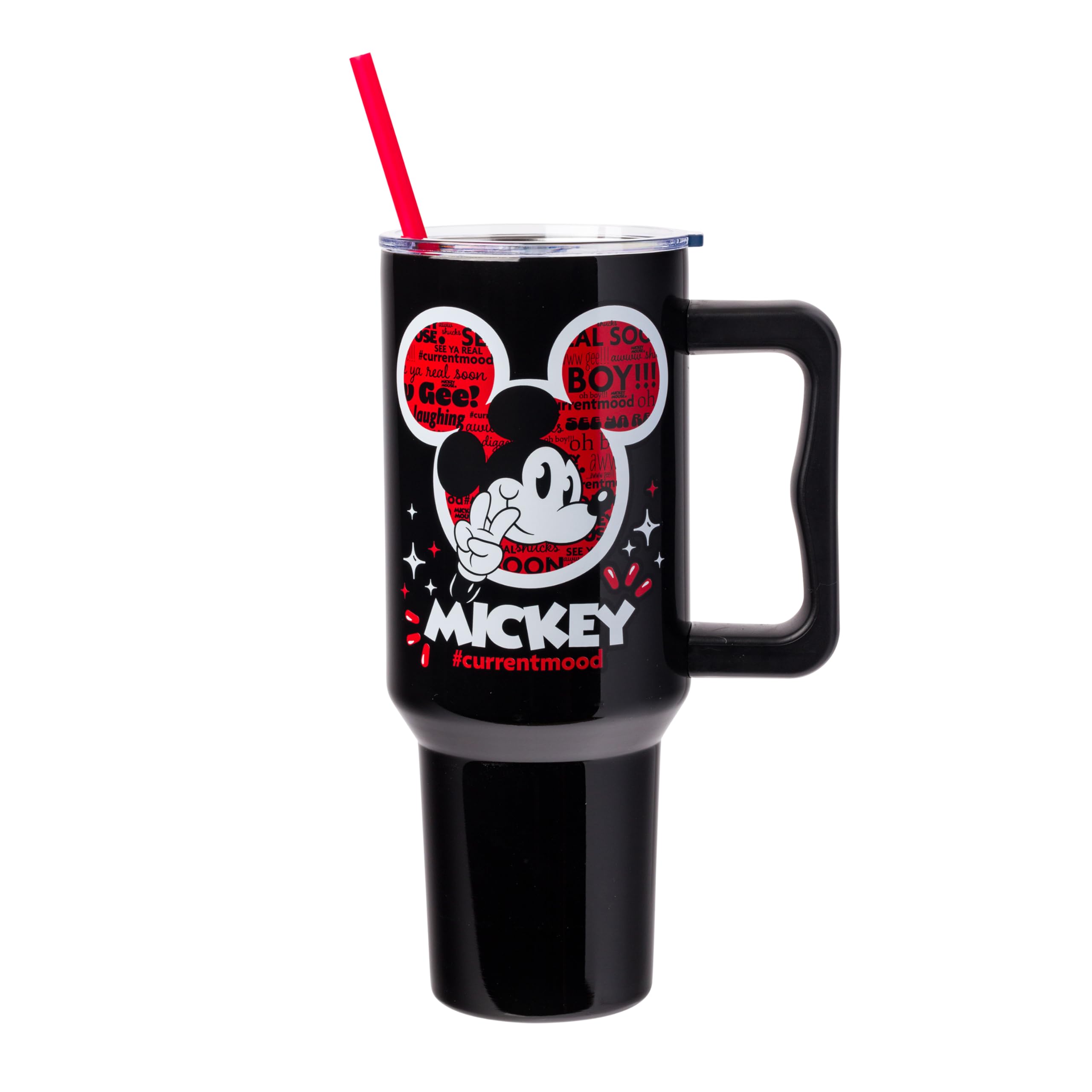 Foto 2 pulgar | Vaso Plateado Buffalo Disney Classic Mickey Mouse 1.2 L - Venta Internacional.