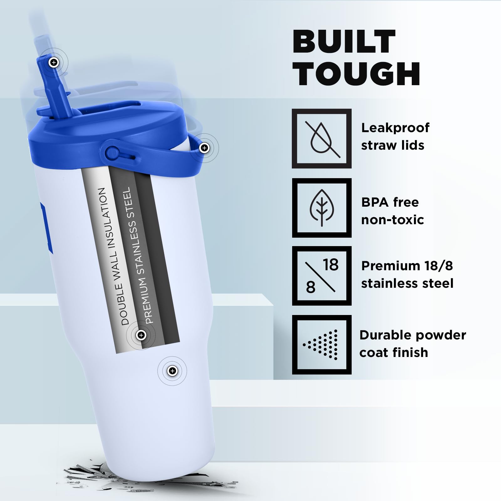 Foto 6 pulgar | Vaso De Agua Iron °flask Sidekick Con Aislamiento De Cachemir De 900 Ml - Venta Internacional.