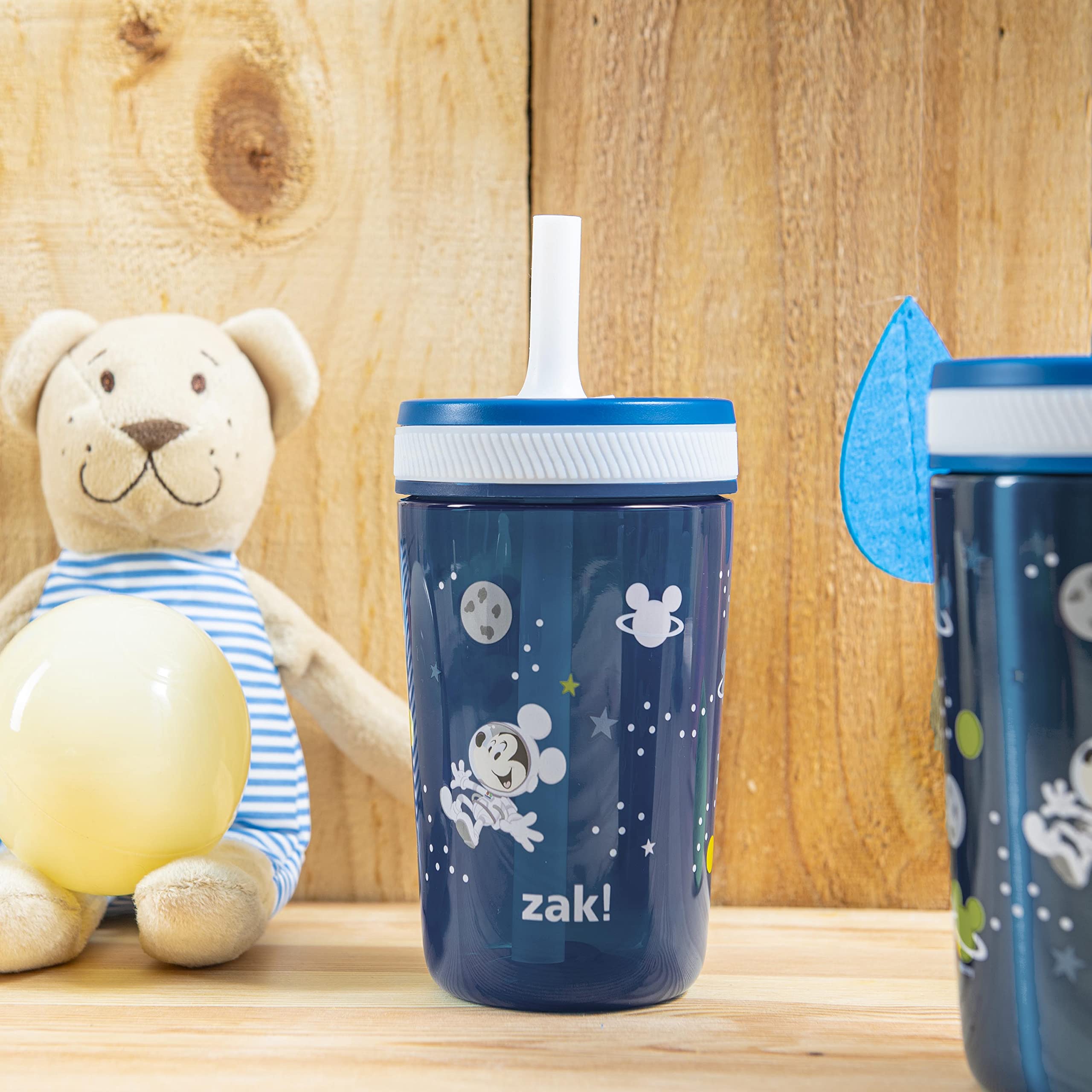 Foto 4 pulgar | Set De Vasos Zak Designs Disney Mickey Mouse Kelso Para Niños - Venta Internacional.