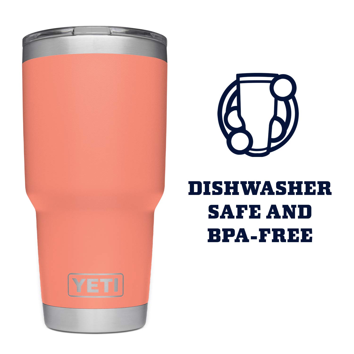 Foto 5 pulgar | Vaso Yeti Rambler De Acero Inoxidable De 900 Ml Con Tapa Magslider - Venta Internacional.