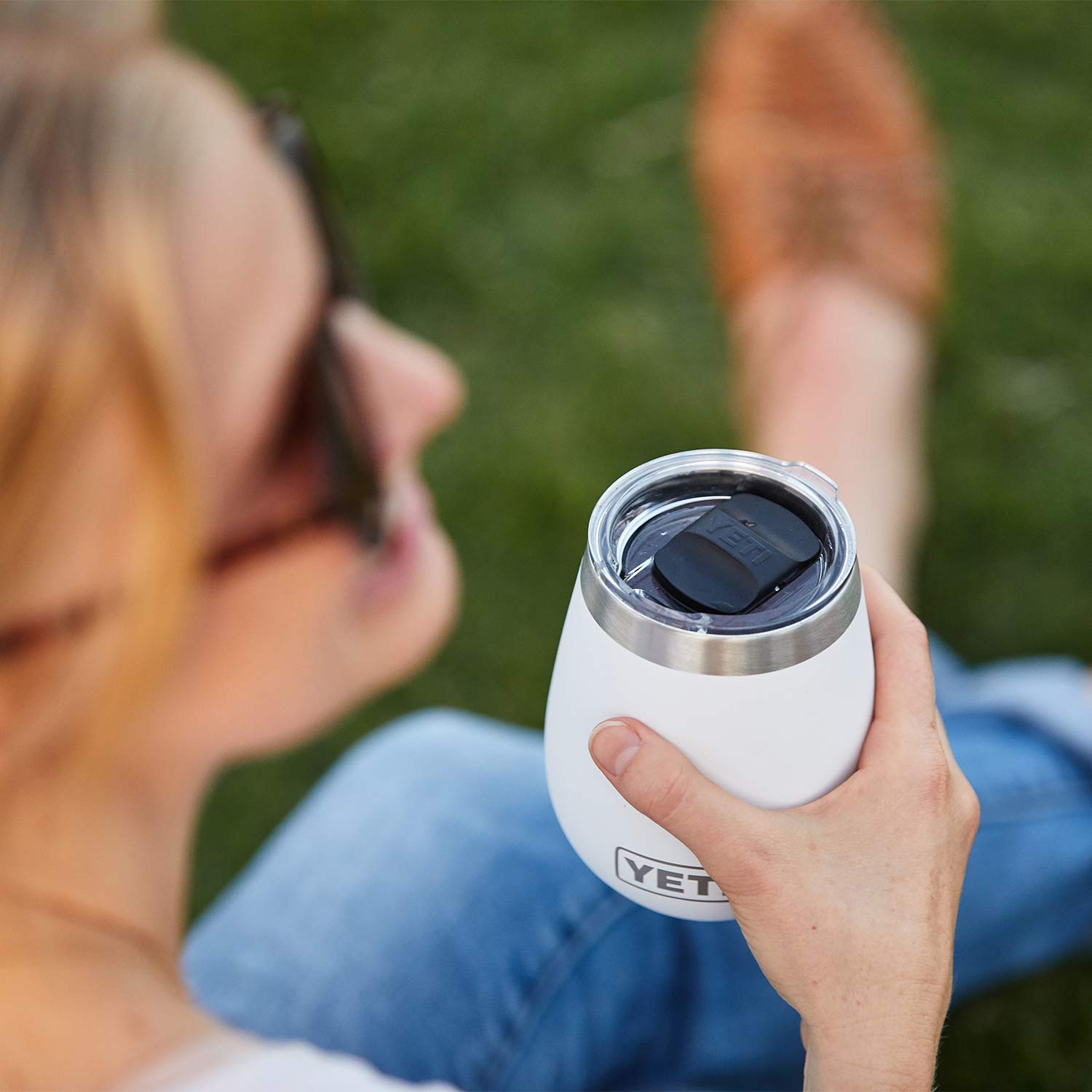 Foto 5 | Tapa Yeti Plastic Rambler Magslider Para Vaso De Vino De 300 Ml - Venta Internacional.