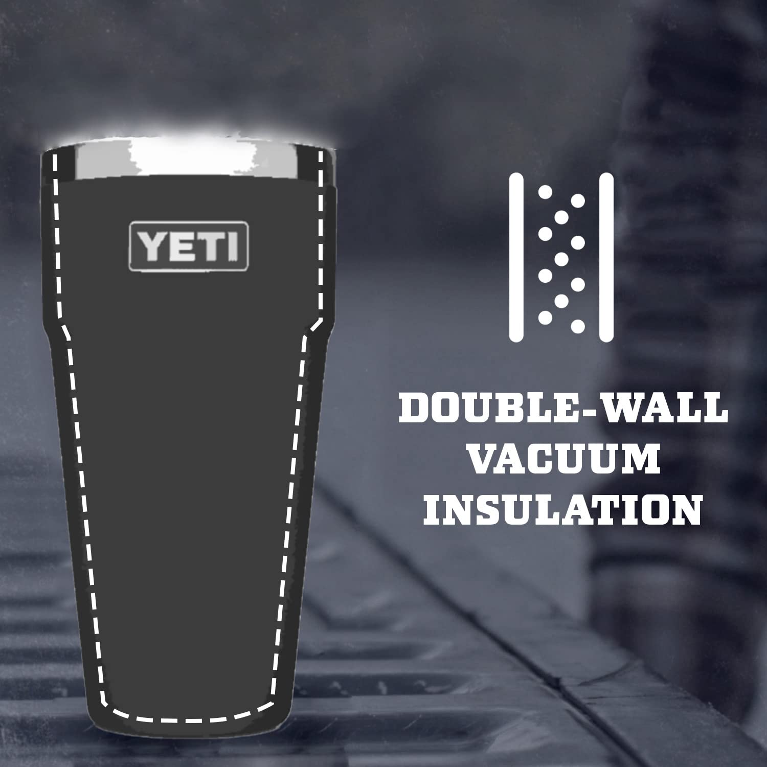 Foto 5 pulgar | Vaso Yeti Rambler 770 Ml De Acero Inoxidable Con Aislamiento Al Vacío - Venta Internacional.