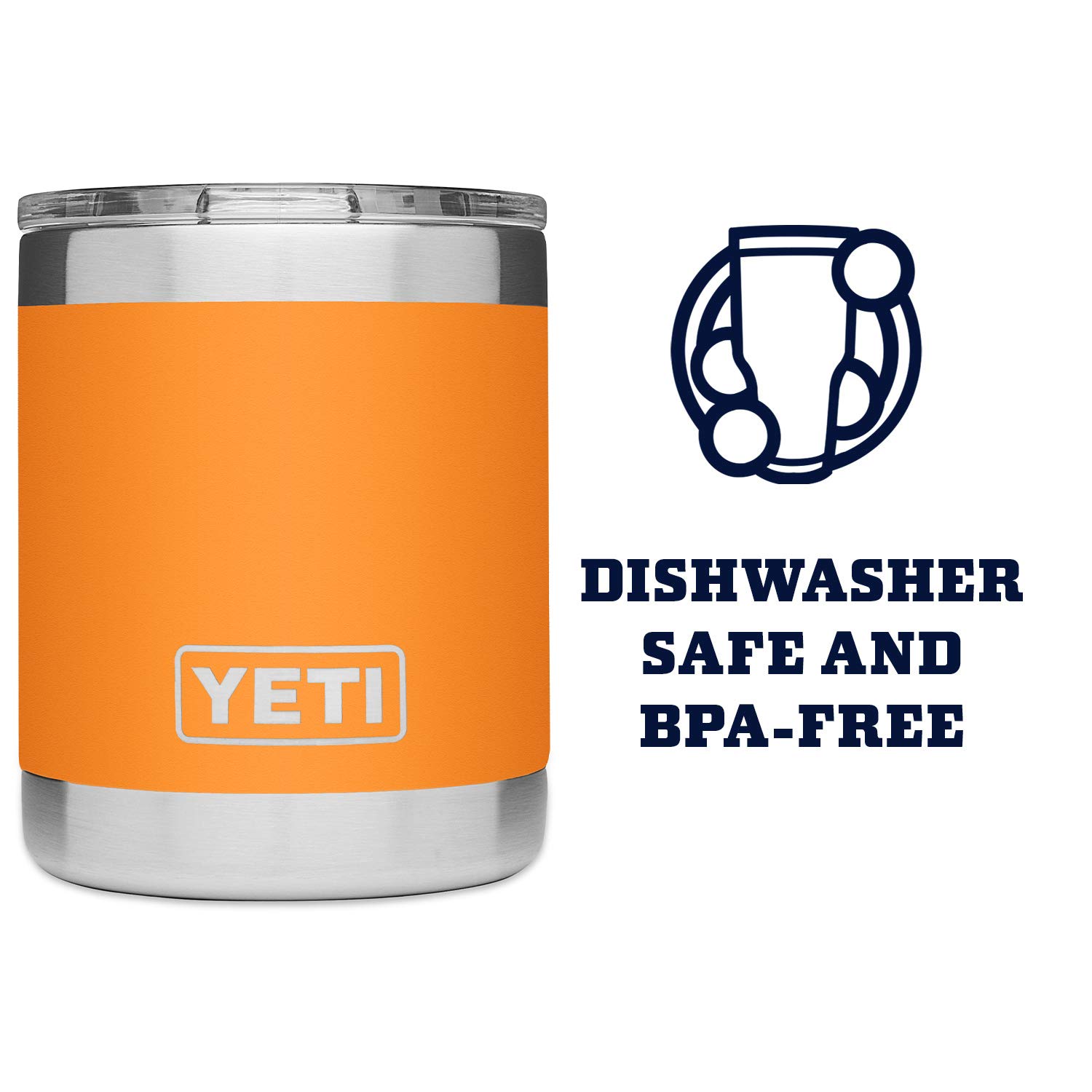 Foto 4 pulgar | Vaso Yeti Rambler Lowball De Acero Inoxidable Con Aislamiento Al Vacío De 300 Ml - Venta Internacional.