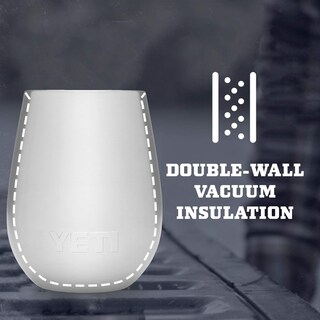 Foto 3 | Vaso De Vino Yeti Rambler De Acero Inoxidable Con Aislamiento Al Vacío De 300 Ml - Venta Internacional.