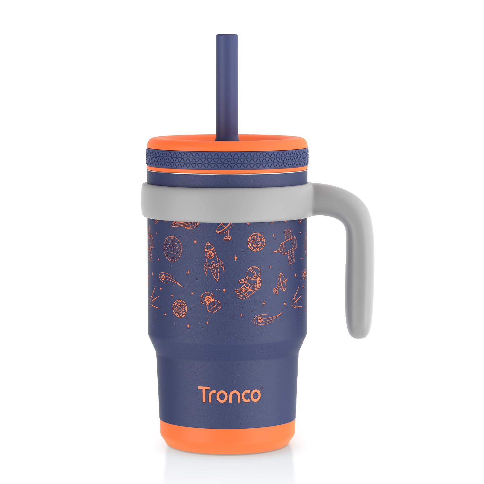 Foto 2 pulgar | Vaso Aislante Para Niños Tronco De 414 Ml Con Asa Y Pajita - Venta Internacional.