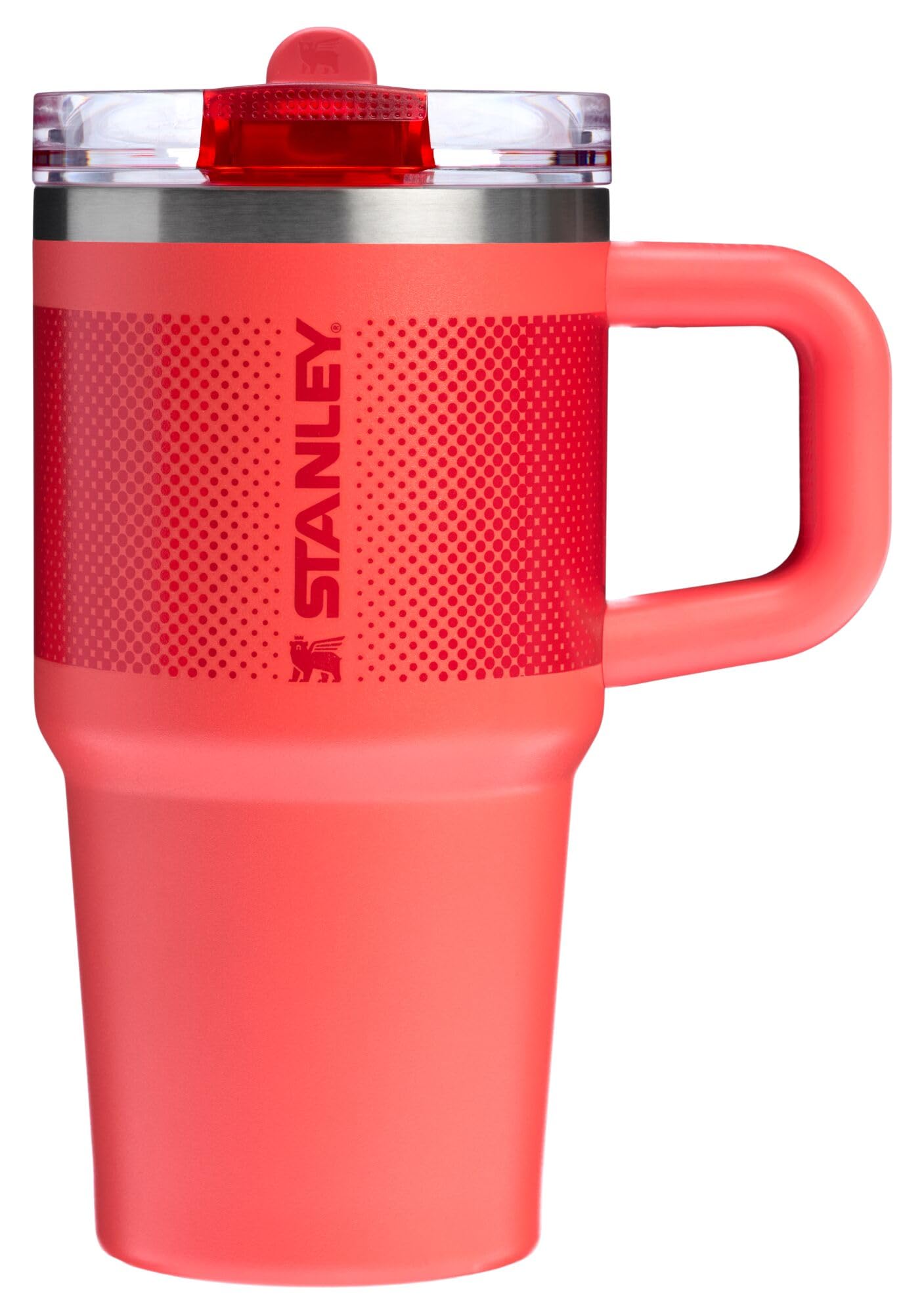Foto 2 pulgar | Vaso Stanley Quencher Protour Flip Straw 590 Ml Hot Coral - Venta Internacional.