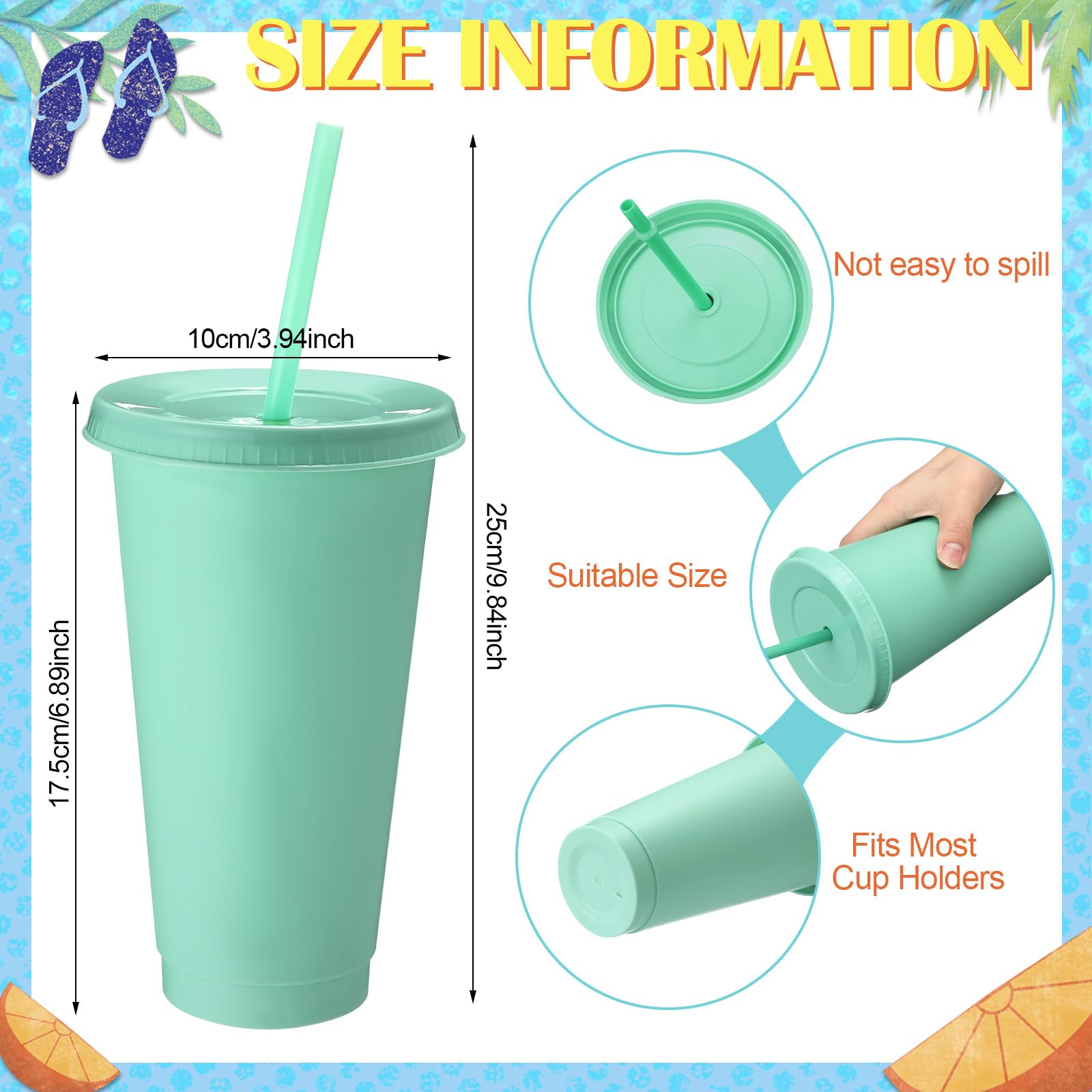 Foto 5 pulgar | Vaso con Pajita Honeydak de 30 Piezas-Venta Internacional