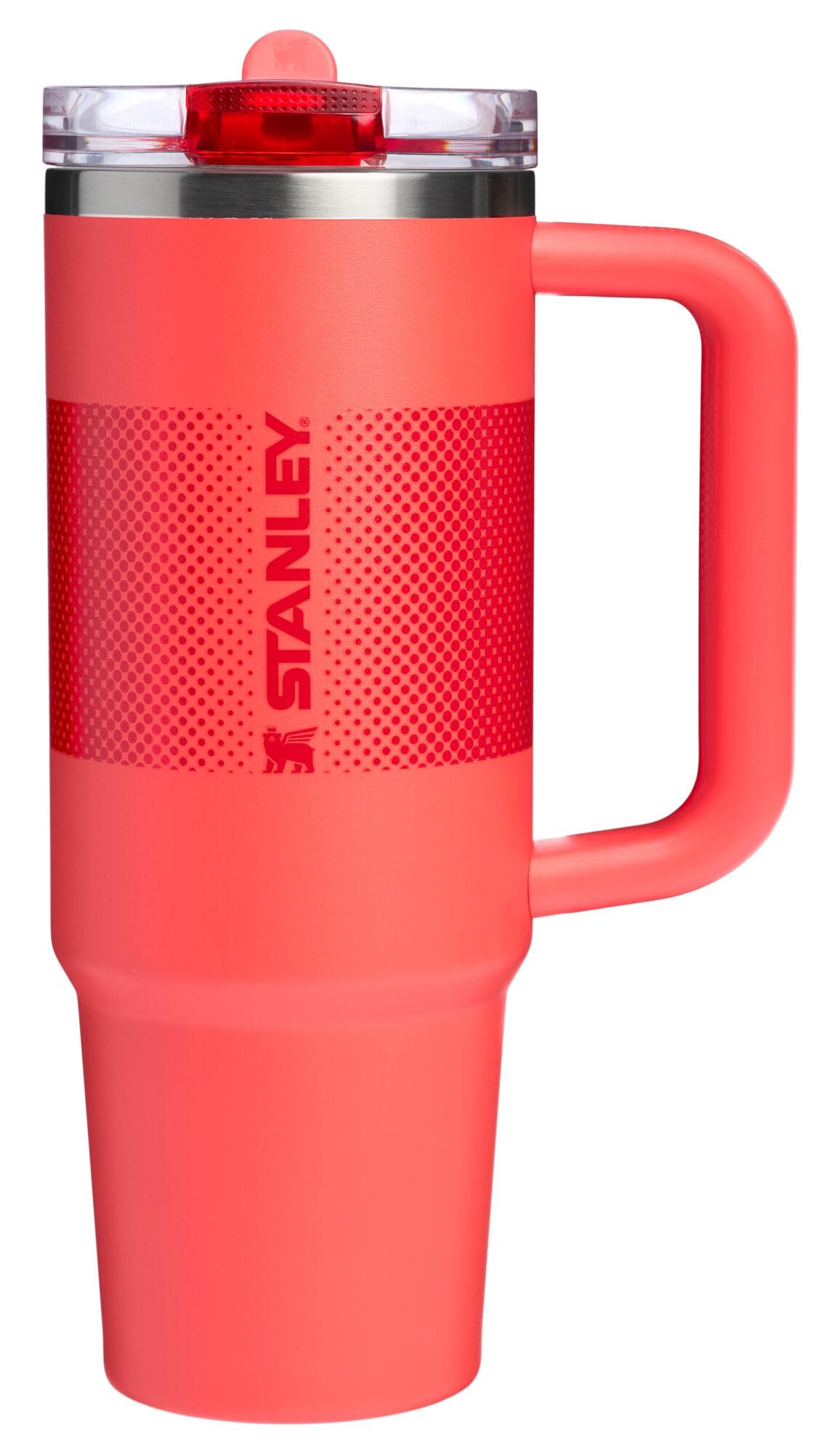 Foto 2 pulgar | Vaso Stanley Quencher Protour Flip Straw Hot Coral 900 ml - Venta Internacional