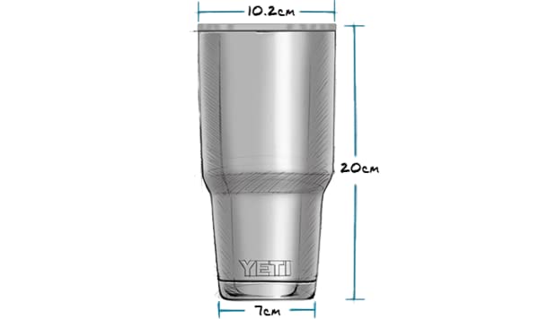 Foto 5 | Vaso Yeti Rambler, 900 Ml, Colores Retirados, Acero Inoxidable - Venta Internacional.