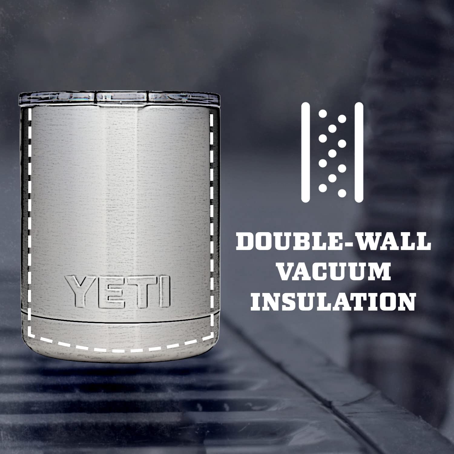 Foto 5 pulgar | Vaso Para Beber Yeti Rambler Lowball De 10 Onzas Con Aislamiento Al Vacío - Venta Internacional.
