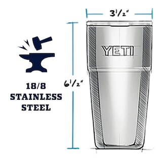 Foto 3 | Pinta Reutilizable Para Fiestas Yeti Rambler, Pintura Apilable, 473 Ml - Venta Internacional.
