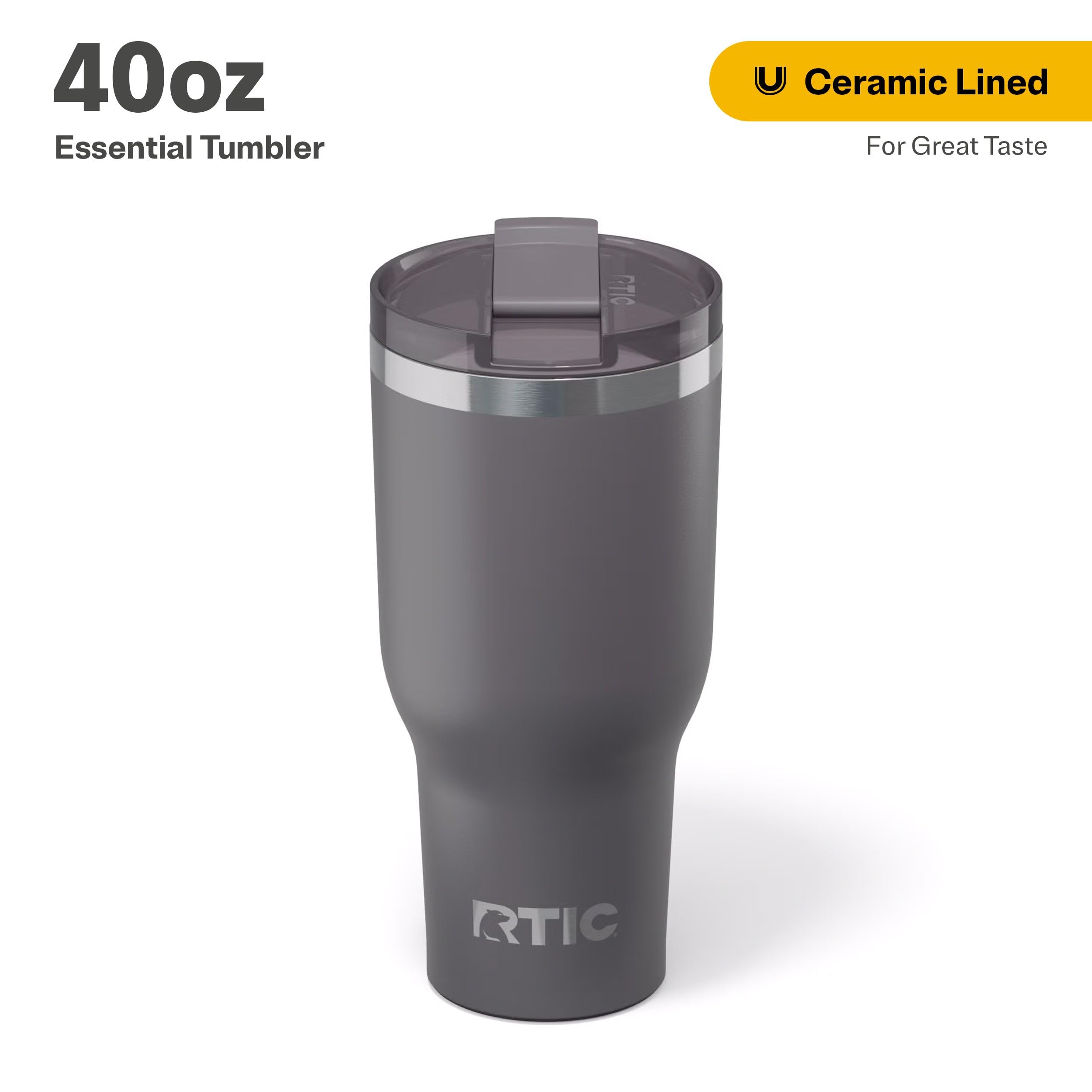 Foto 3 pulgar | Vaso Rtic Essential 1.18l Grafito Acero Inoxidable - Venta Internacional