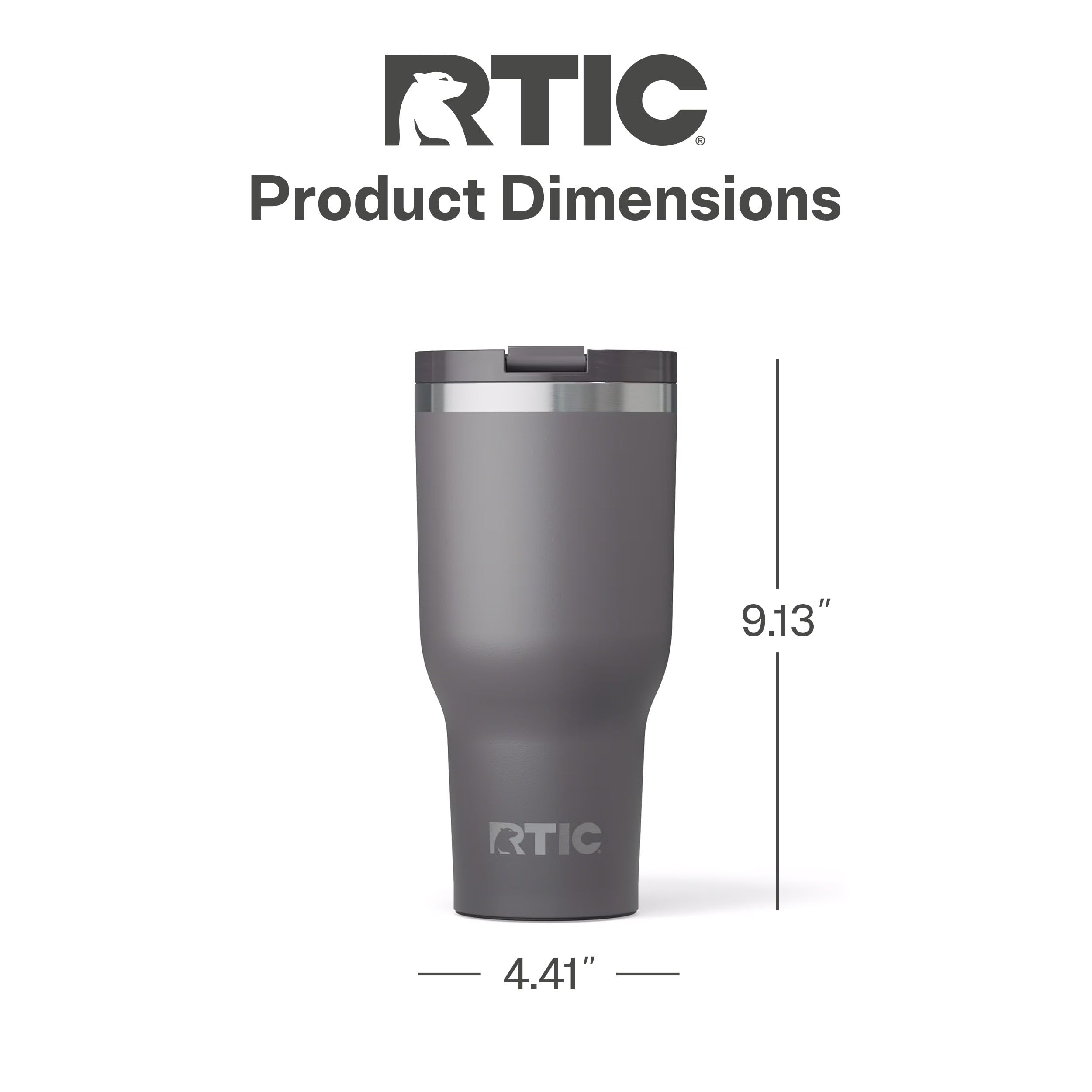 Foto 5 | Vaso Rtic Essential 1.18l Grafito Acero Inoxidable - Venta Internacional
