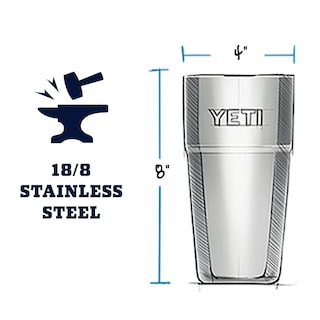 Foto 2 | Vaso Yeti Rambler 770 Ml De Acero Inoxidable Con Aislamiento Al Vacío - Venta Internacional.
