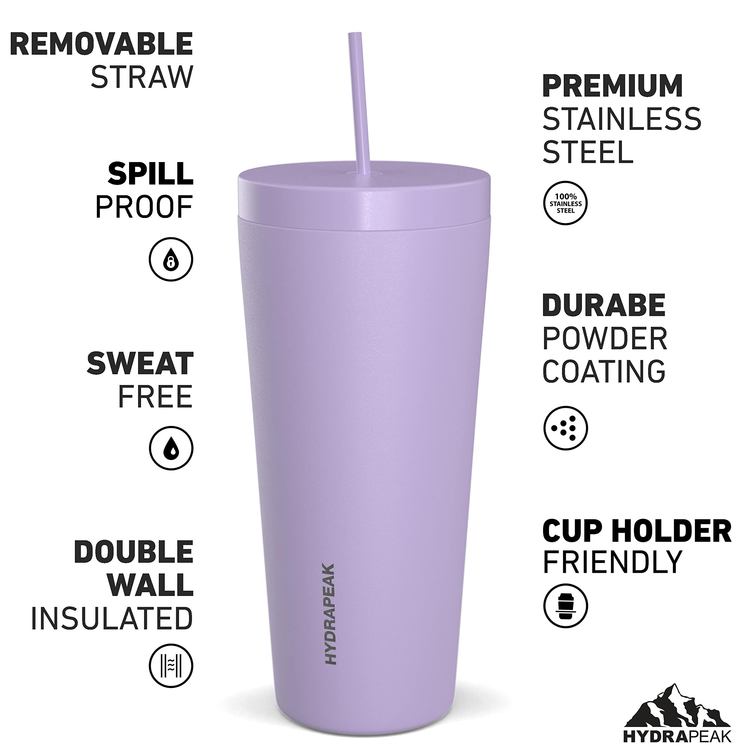 Foto 5 pulgar | Vaso Aislante Hydrapeak Traveler De Acero Inoxidable De 750 Ml - Venta Internacional.