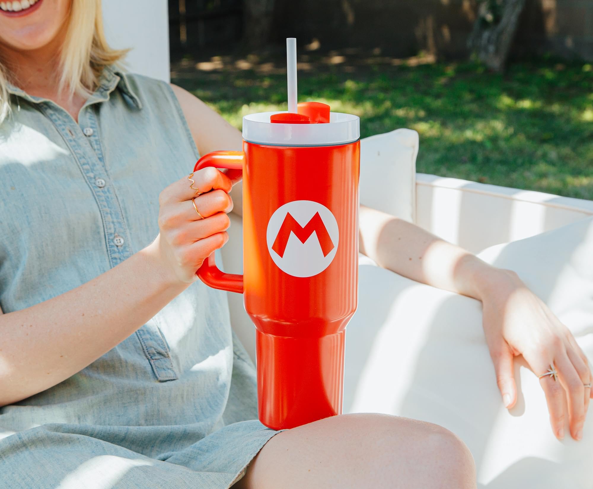 Foto 6 pulgar | Vaso De Viaje Pyramid America Super Mario Bros Mario 1.2 L - Venta Internacional.
