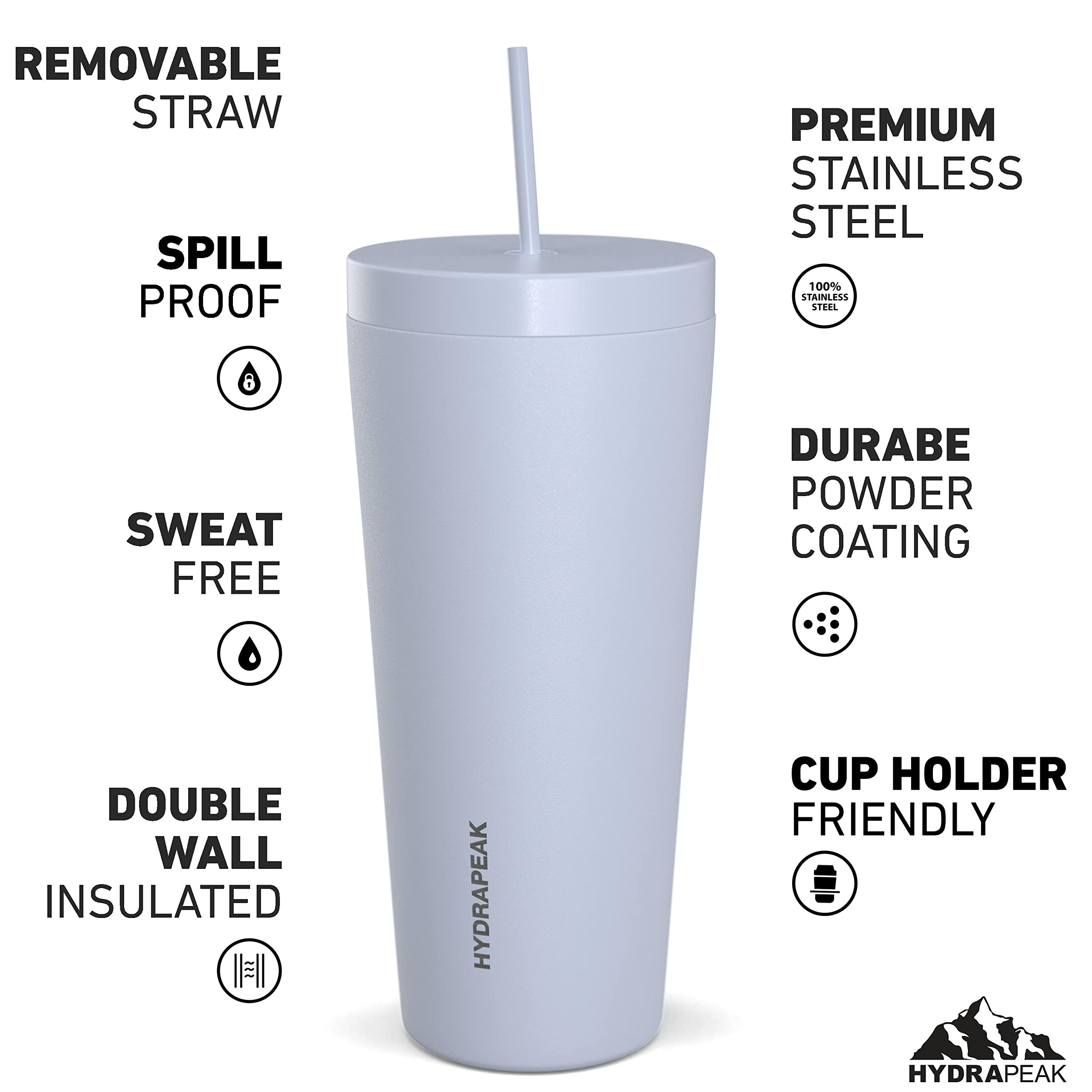 Foto 5 pulgar | Vaso Aislante Hydrapeak Traveler De Acero Inoxidable De 750 Ml - Venta Internacional.