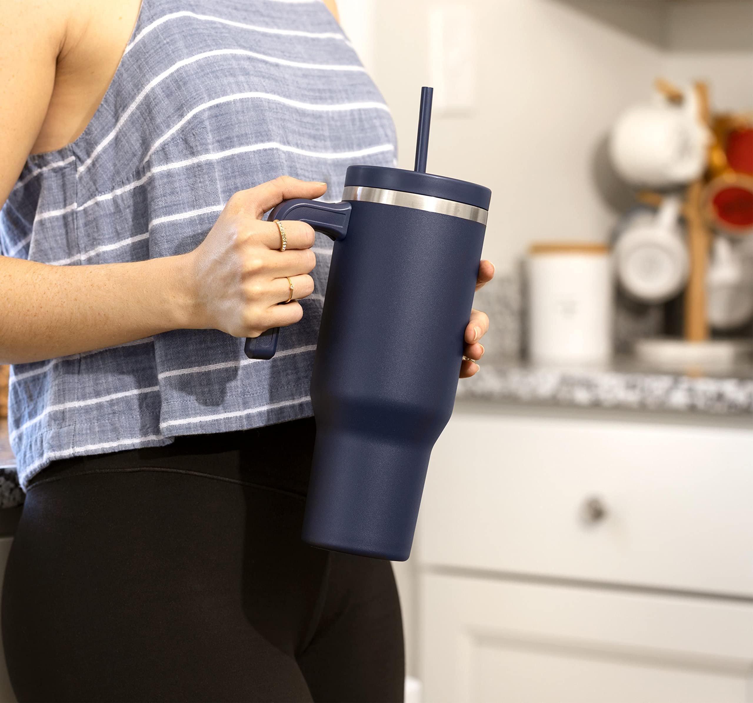 Foto 6 pulgar | Vaso Aislante Hydrapeak Voyager De 1,2 L Con Pajita Y Asa - Venta Internacional.