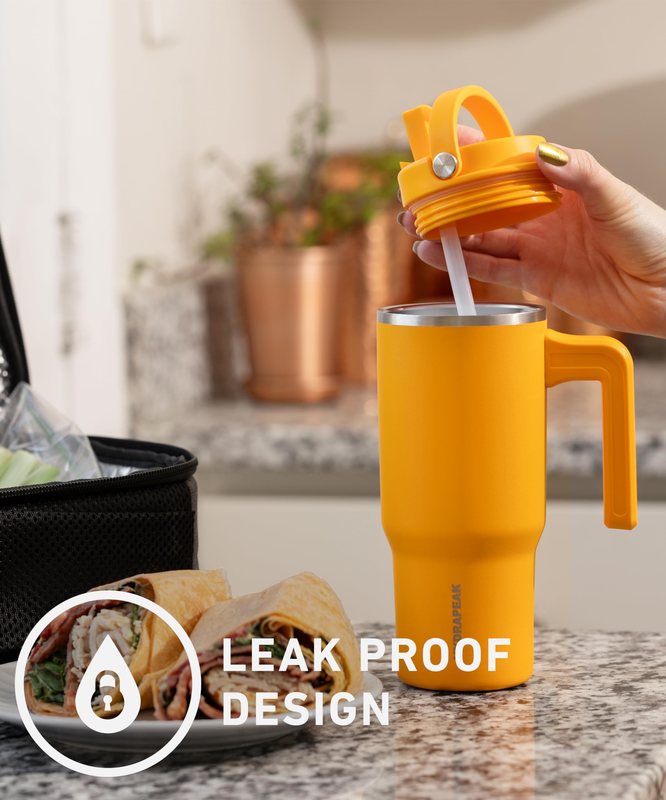 Foto 6 pulgar | Botella De Agua Hydrapeak Kids Voyager 530 Ml Con Asa Y Pajita - Venta Internacional.