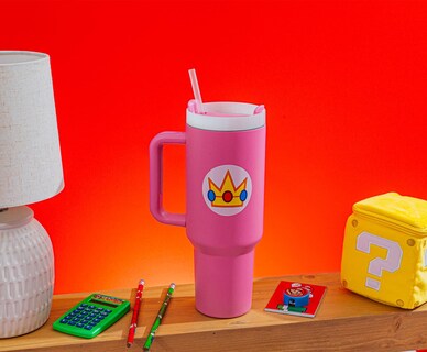 Foto 4 | Vaso De Viaje Pyramid America Super Mario Princess Peach, 1 L - Venta Internacional.