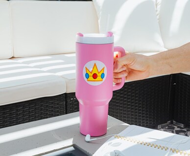 Foto 5 | Vaso De Viaje Pyramid America Super Mario Princess Peach, 1 L - Venta Internacional.