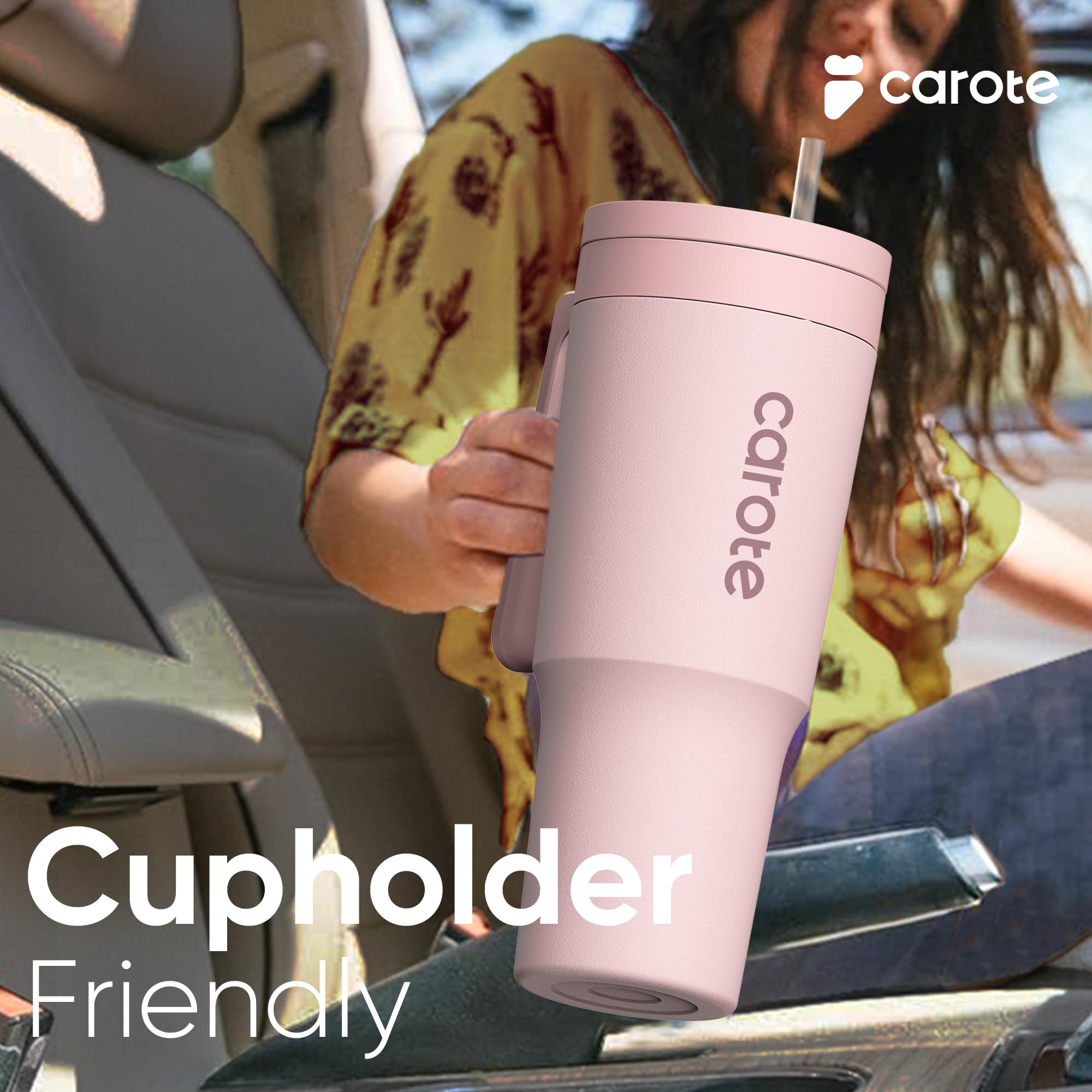 Foto 8 pulgar | Set De Vasos Carote De Acero Inoxidable, 1,2 L, 950 Ml, 950 Ml, Color Rosa - Venta Internacional.