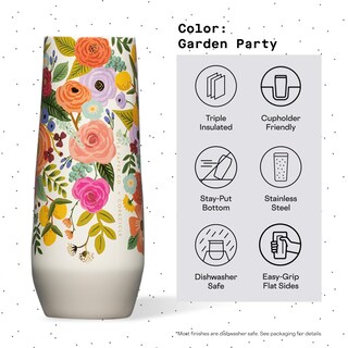 Foto 4 | Flauta Corkcicle, Sin Tallo, Triple Aislante, 200 Ml, Fiesta En El Jardín - Venta Internacional.