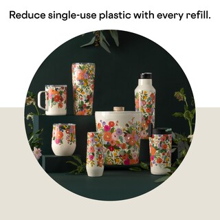 Foto 6 | Flauta Corkcicle, Sin Tallo, Triple Aislante, 200 Ml, Fiesta En El Jardín - Venta Internacional.