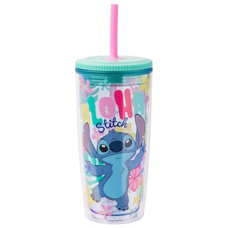 Foto 1 | Vaso Plateado Buffalo Disney Lilo And Stitch «aloha» De 600 Ml - Venta Internacional.