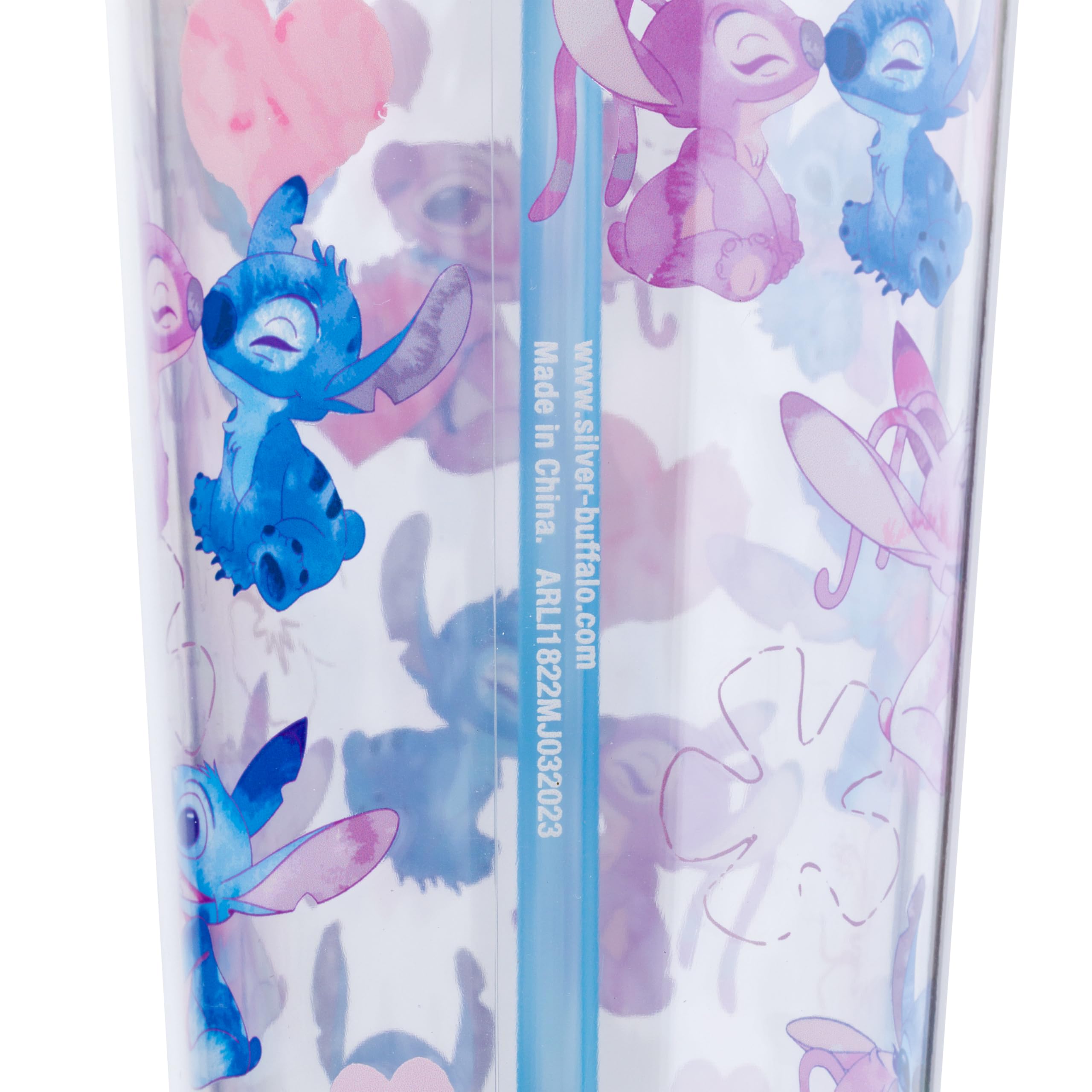 Foto 3 pulgar | Taza Fría Silver Buffalo Disney Lilo And Stitch, 700 Ml - Venta Internacional.