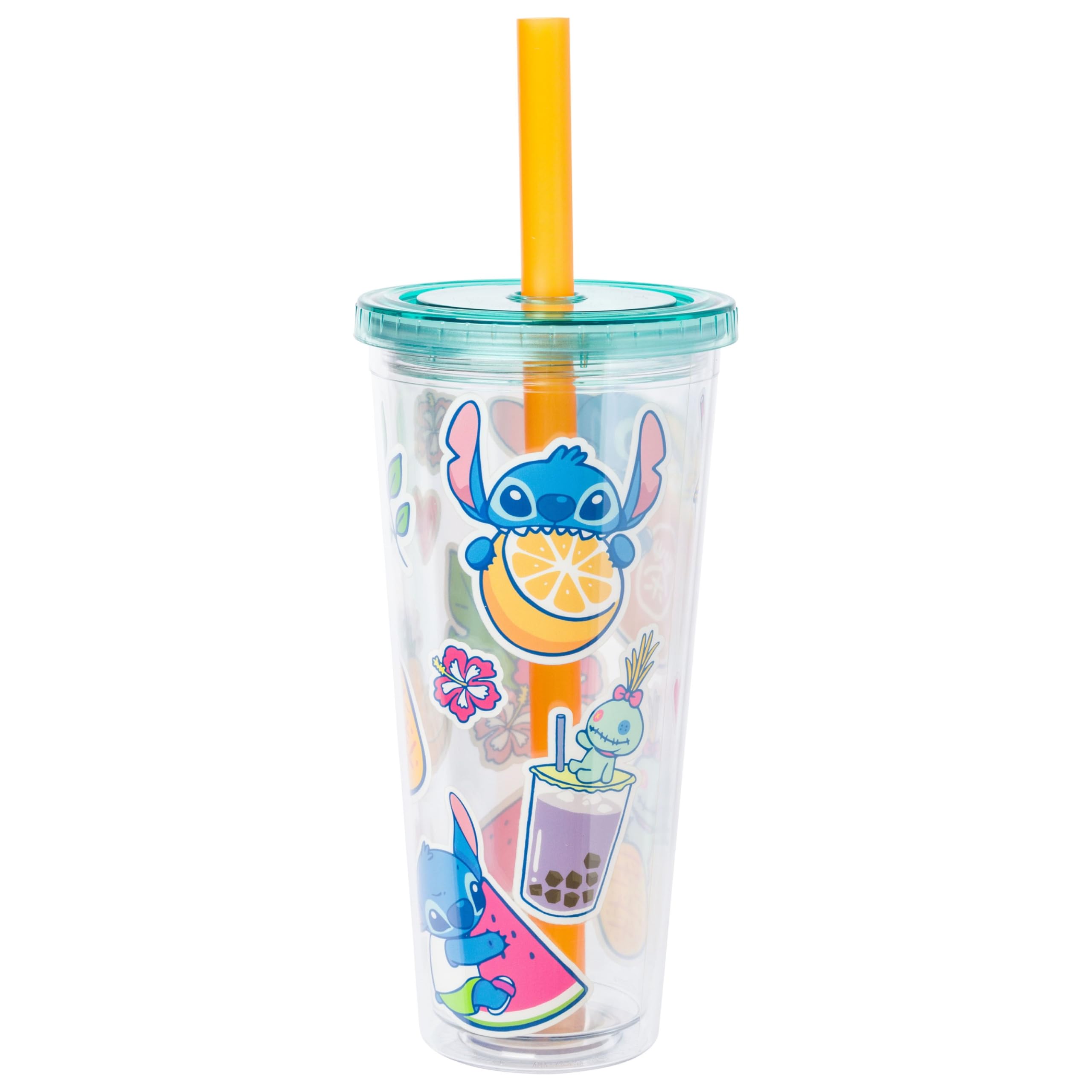 Foto 2 pulgar | Vaso Plateado Buffalo Disney Lilo And Stitch Boba, 700 Ml - Venta Internacional.