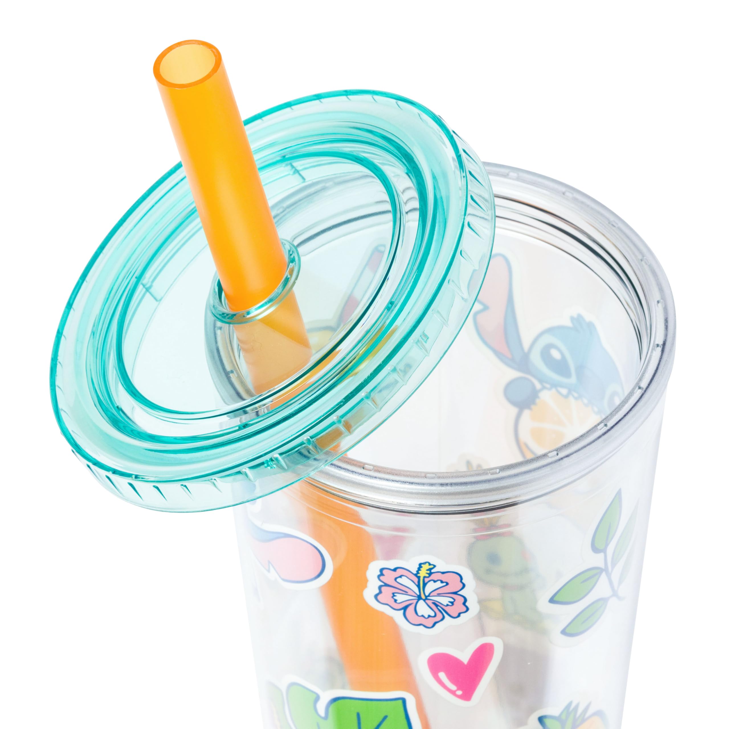 Foto 3 pulgar | Vaso Plateado Buffalo Disney Lilo And Stitch Boba, 700 Ml - Venta Internacional.