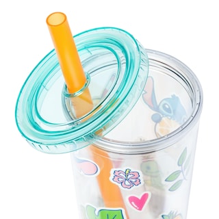 Foto 2 | Vaso Plateado Buffalo Disney Lilo And Stitch Boba, 700 Ml - Venta Internacional.