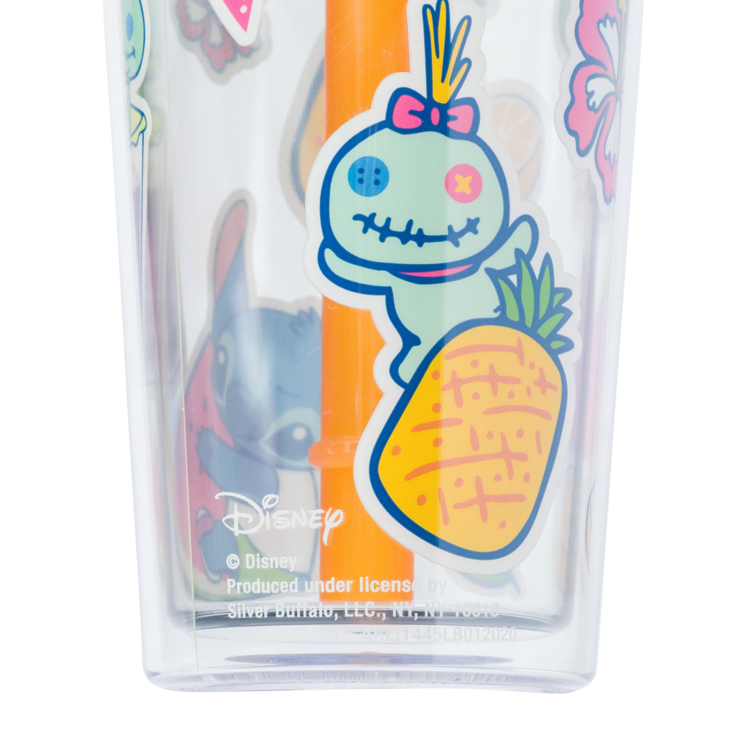Foto 4 pulgar | Vaso Plateado Buffalo Disney Lilo And Stitch Boba, 700 Ml - Venta Internacional.