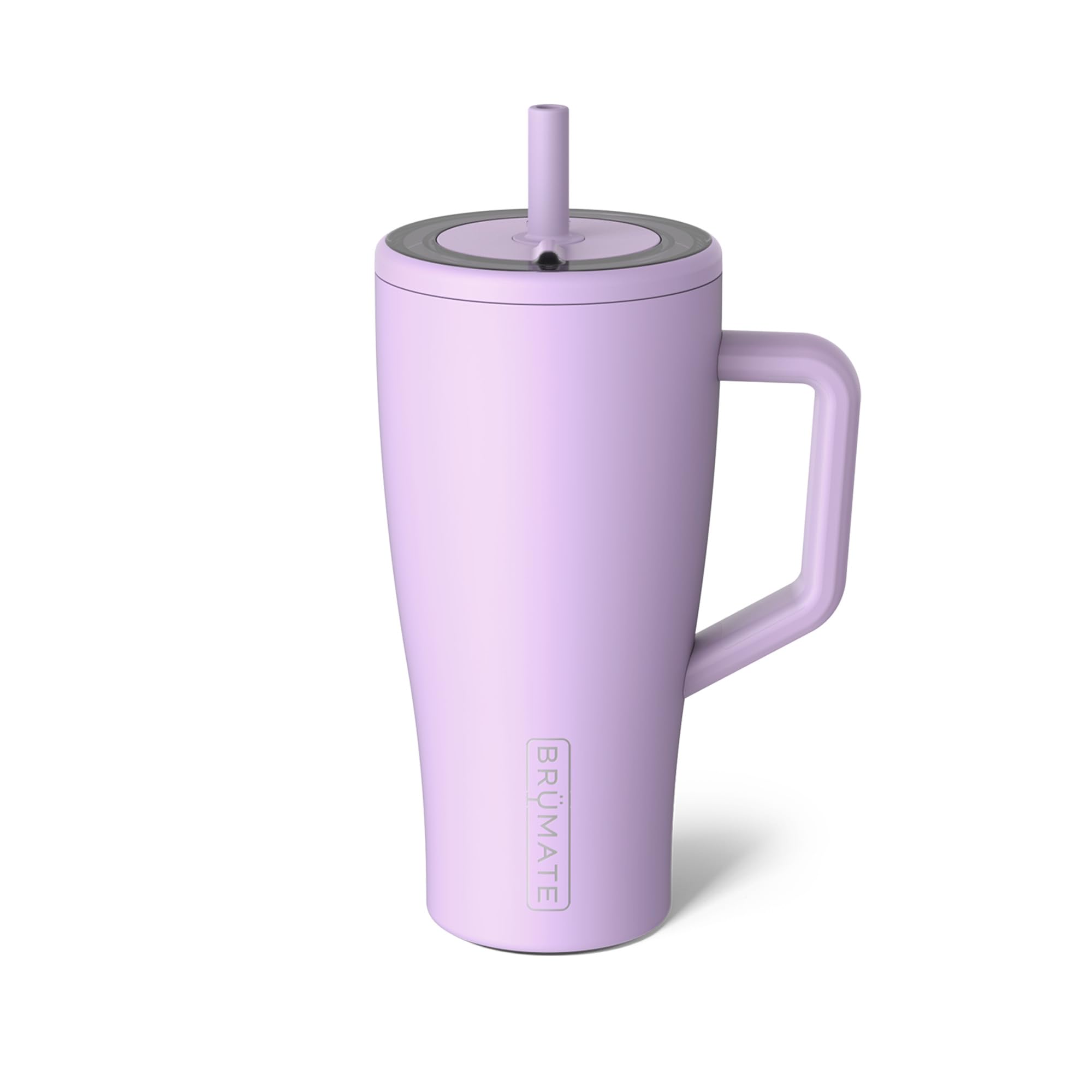 Foto 2 pulgar | Vaso Brümate Era De 900 Ml Con Asa, Pajita Y Tapa, Color Lavanda - Venta Internacional.