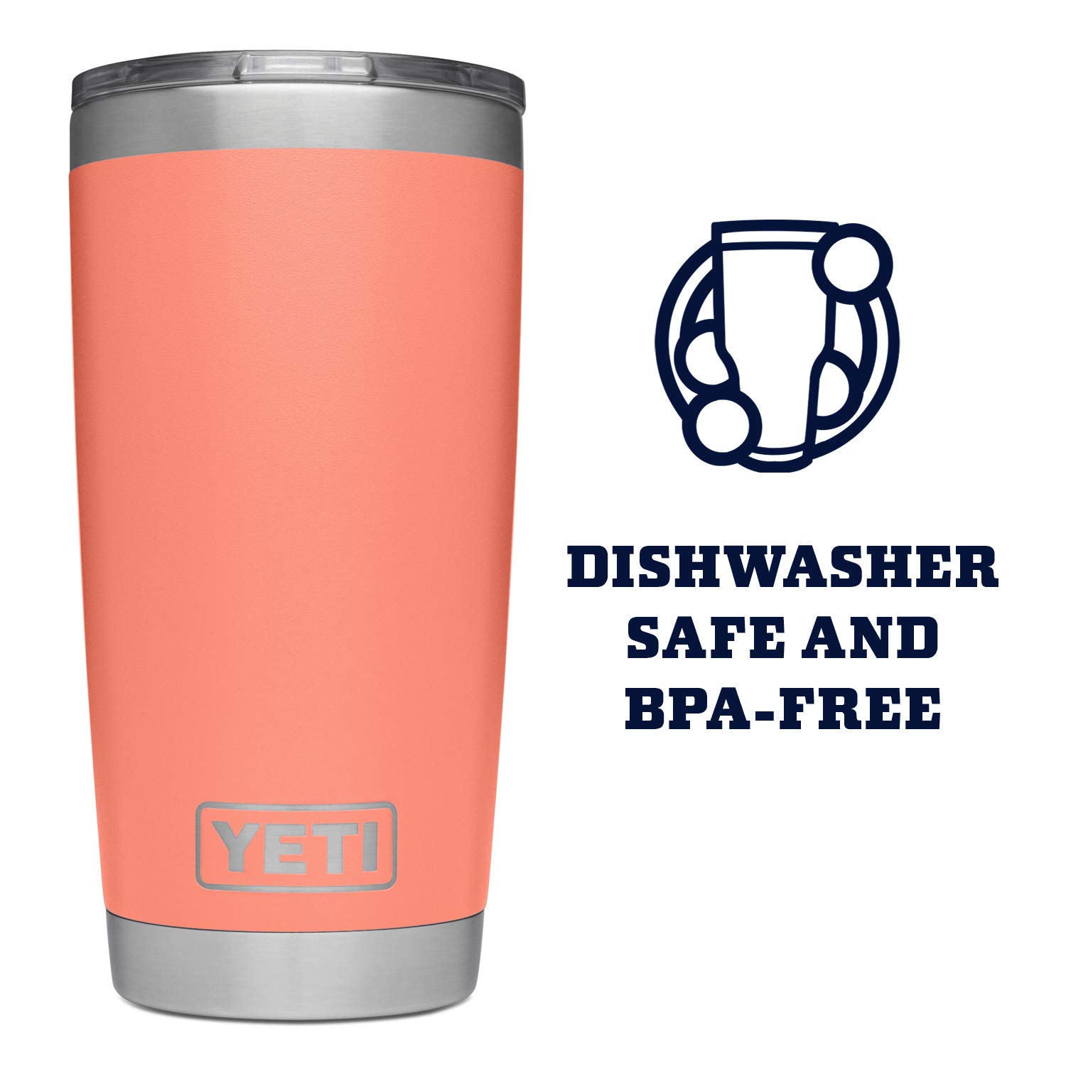 Foto 5 pulgar | Vaso Yeti Rambler De Acero Inoxidable Con Aislamiento Al Vacío De 590 Ml - Venta Internacional.