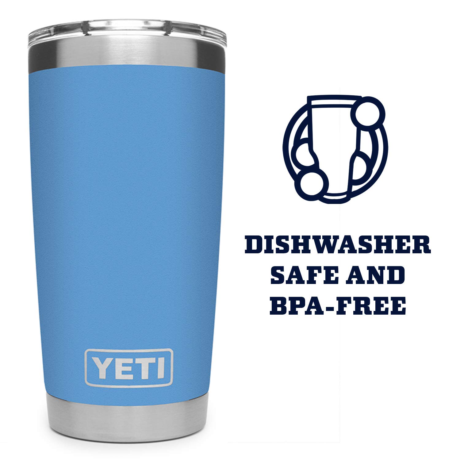 Foto 5 pulgar | Vaso Yeti Rambler De Acero Inoxidable Con Aislamiento Al Vacío De 590 Ml - Venta Internacional.