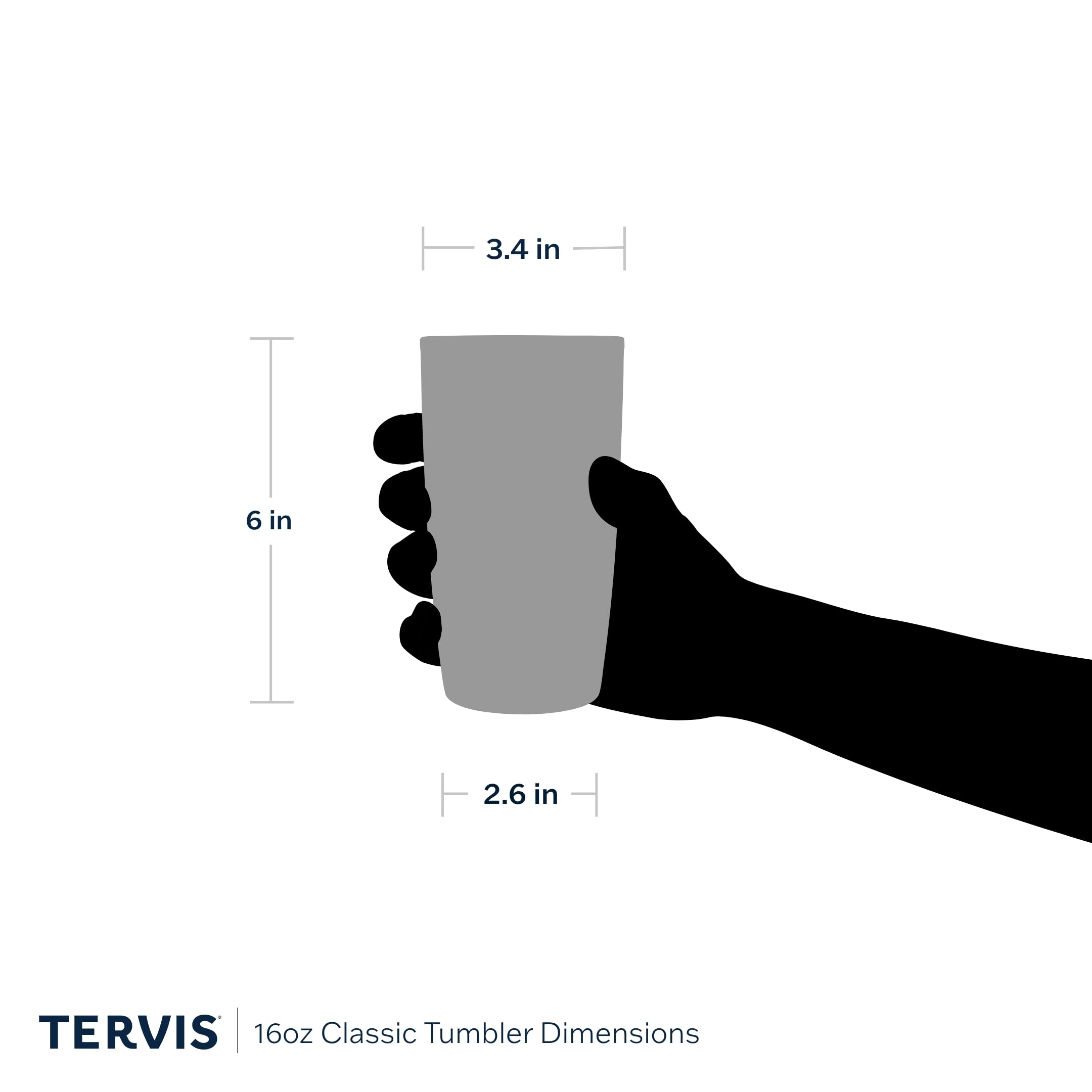 Foto 6 pulgar | Vaso Tervis Transparente Y Colorido De Doble Pared, 470 Ml, Con Tapa - Venta Internacional.