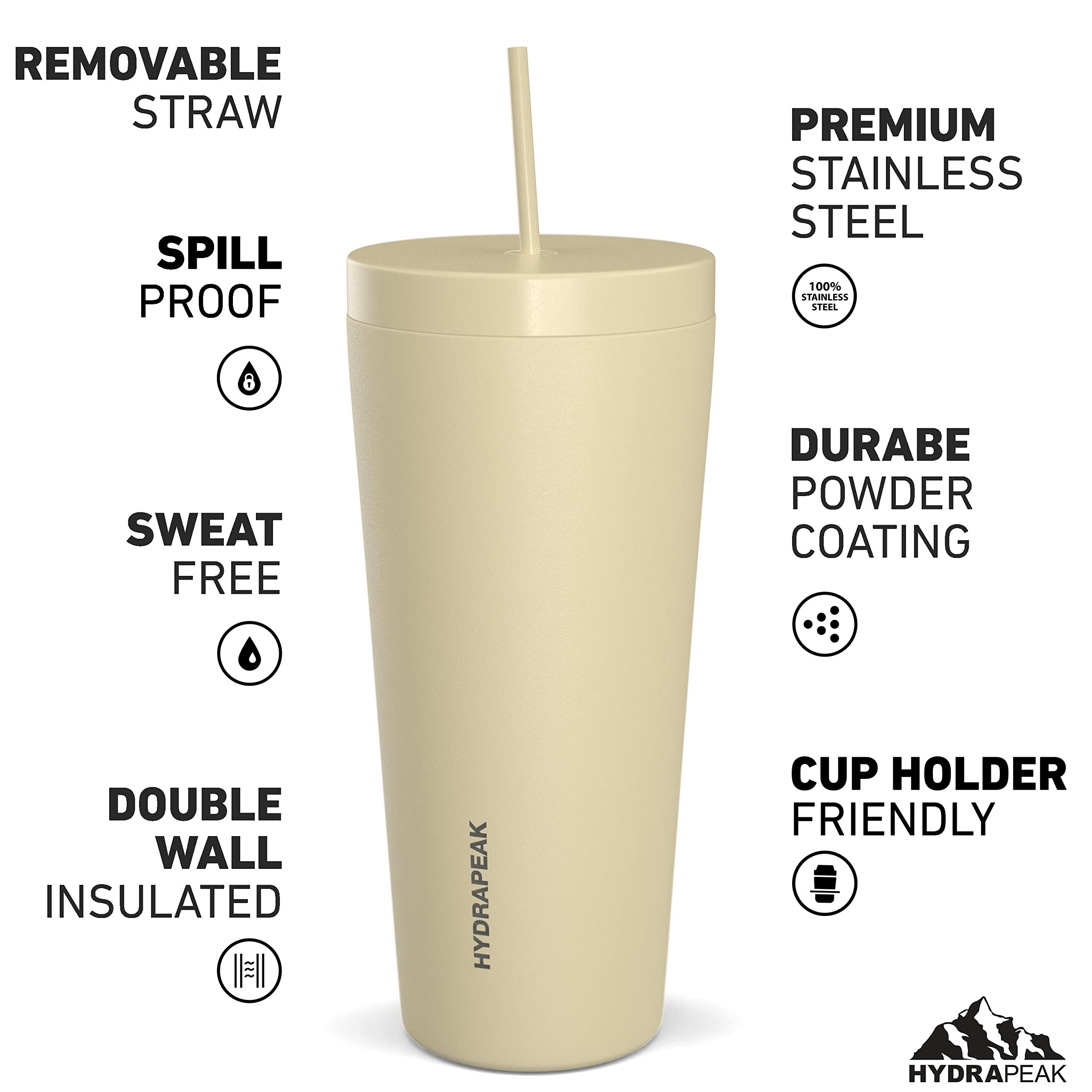 Foto 4 | Vaso Aislante Hydrapeak Traveler De Acero Inoxidable De 750 Ml - Venta Internacional.