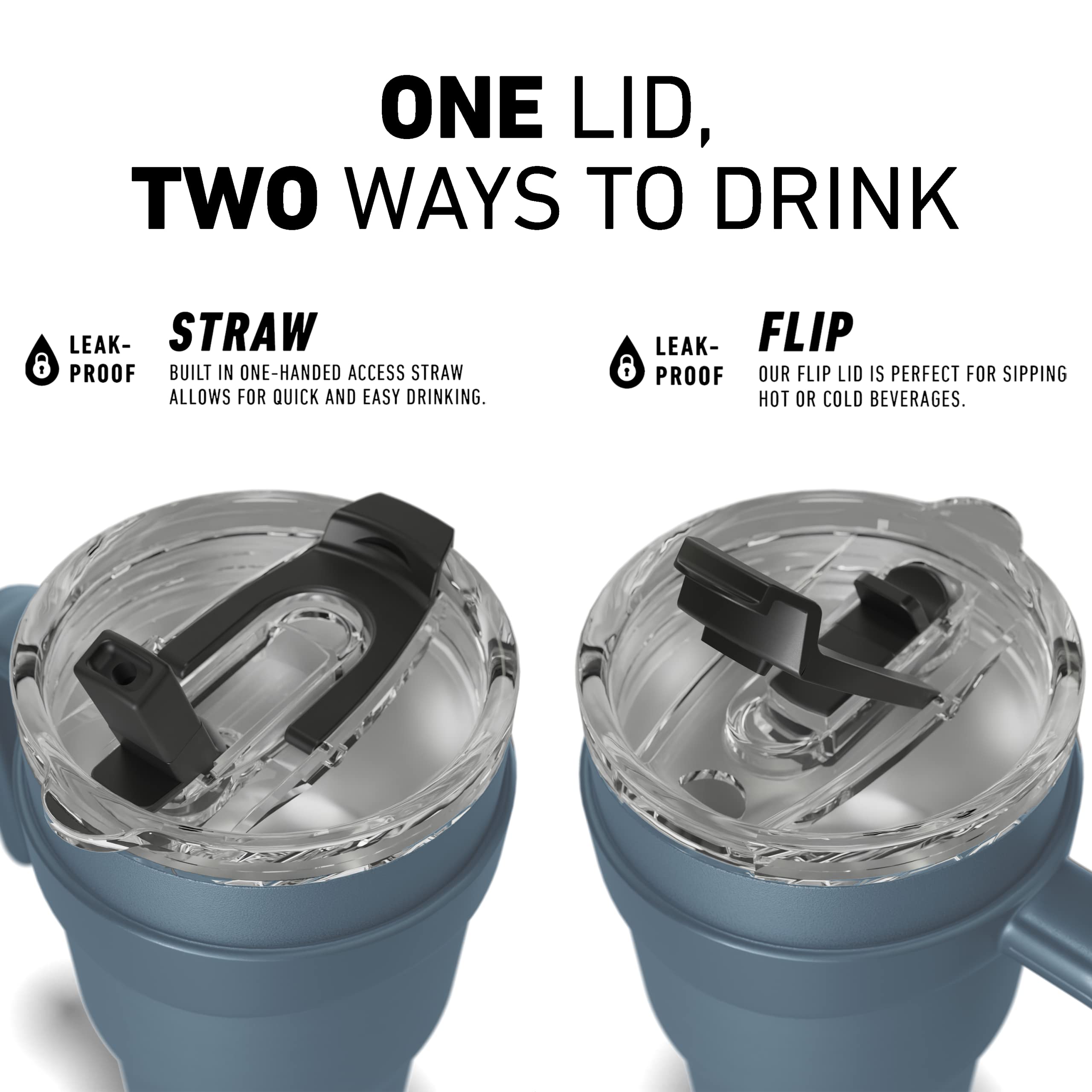 Foto 4 pulgar | Vaso Aislante Hydrapeak Roadster 1.2 L Con Asa Y Pajita - Venta Internacional.