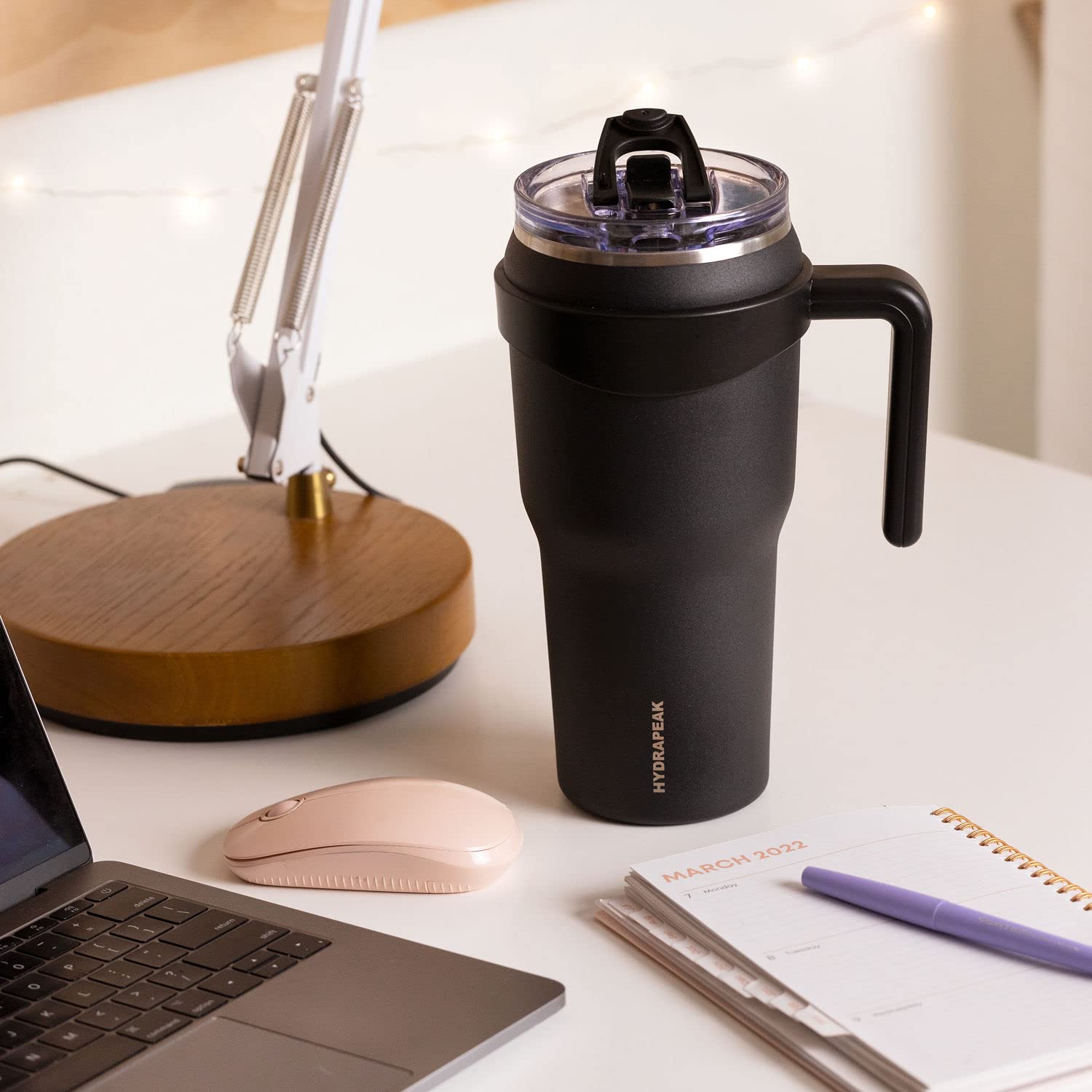 Foto 7 | Vaso Aislante Hydrapeak Roadster 1.2 L Con Asa Y Pajita - Venta Internacional.