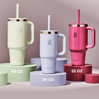 Foto 2 | Vaso Hidro De Viaje Con Asa, Tapa Y Pajita, 700 Ml - Venta Internacional.