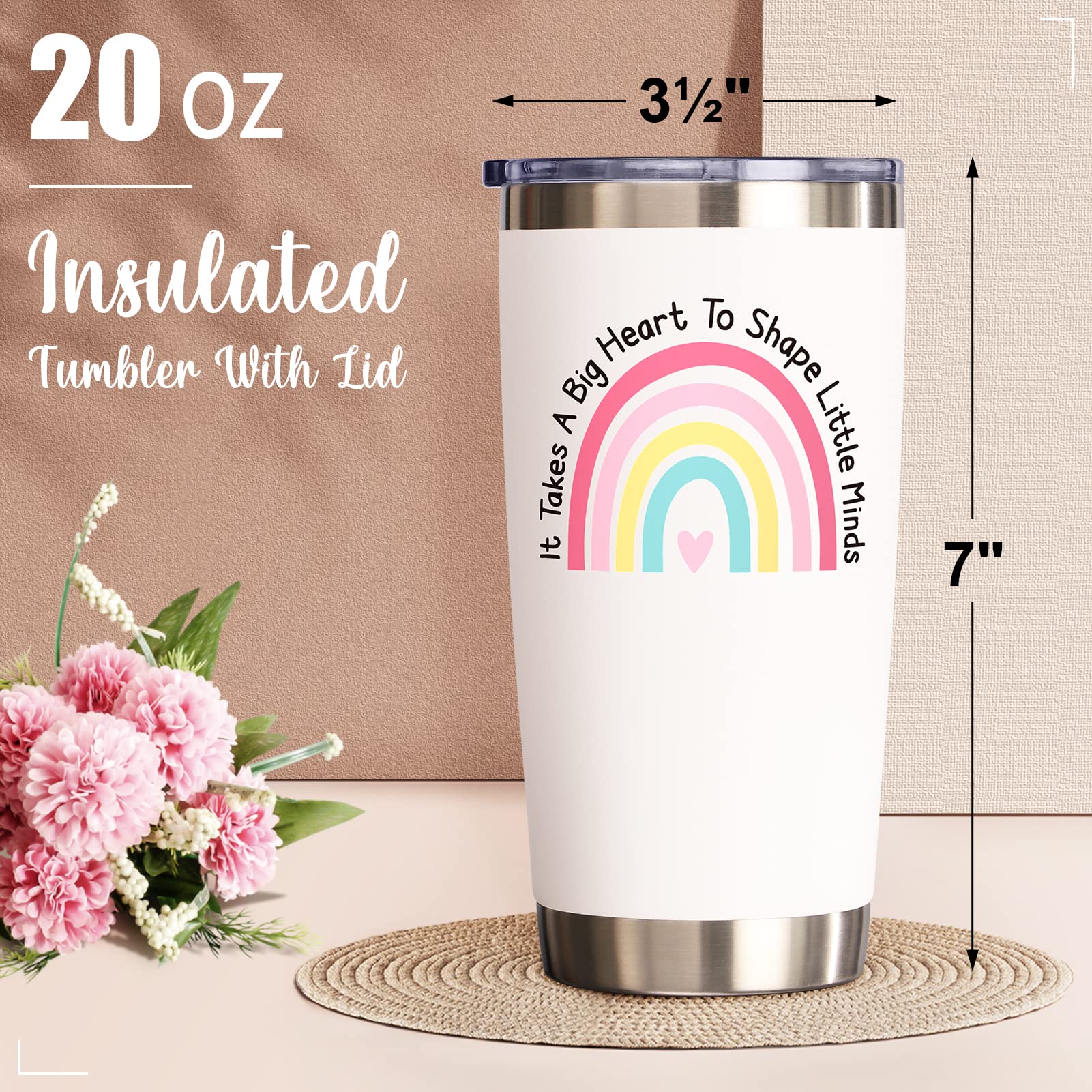 Foto 4 pulgar | Vaso Fimibuke, Regalo De Navidad De 600 Ml Para Agradecimiento A Los Profesores - Venta Internacional.